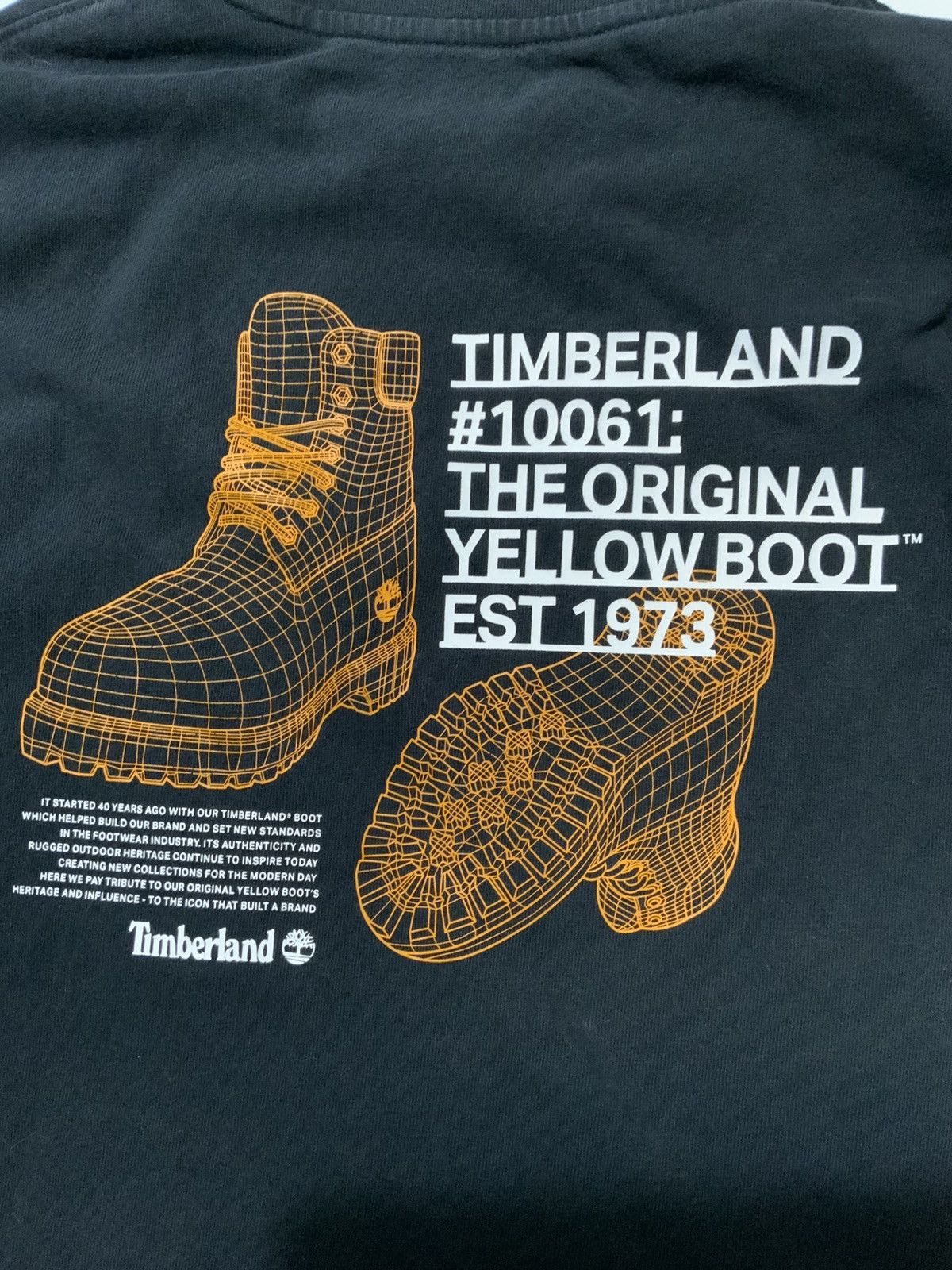 Timberland Timberland #10061 The Original Yellow Boot Pocket T-Shirt Size US S / EU 44-46 / 1 - 7 Thumbnail