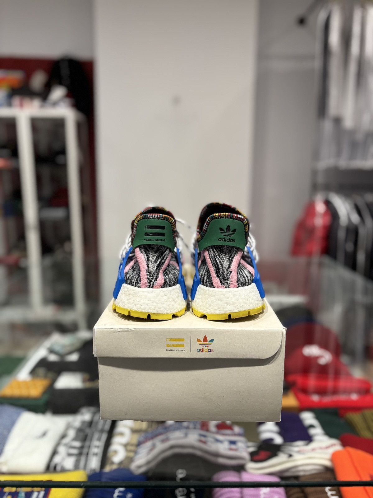 Adidas Adidas NMD Hu Pharrell Solar Pack Mother Size: 11.5 Size US 11.5 / EU 44-45 - 4 Thumbnail