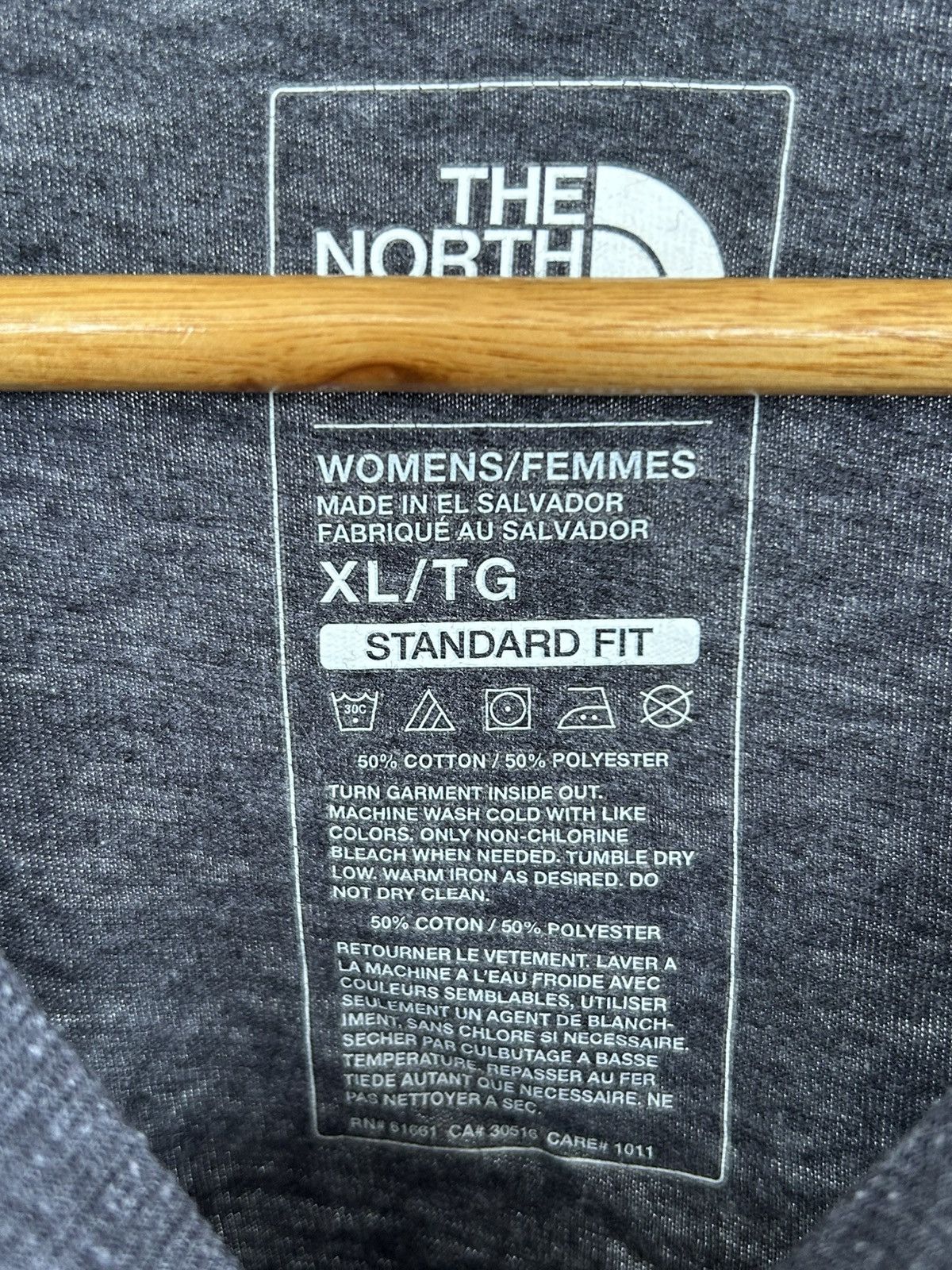 The North Face TNF Fronthit Gray Tee Size XL / US 12-14 / IT 48-50 - 4 Thumbnail