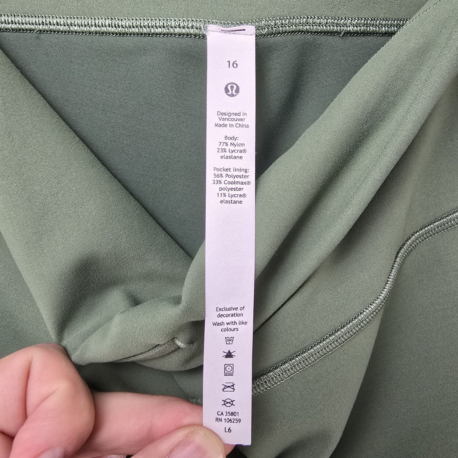 Lululemon Lululemon Athletica Wunder Train High-Rise Legging 25” 16 Size 38" / US 16 / IT 52 - 3 Thumbnail