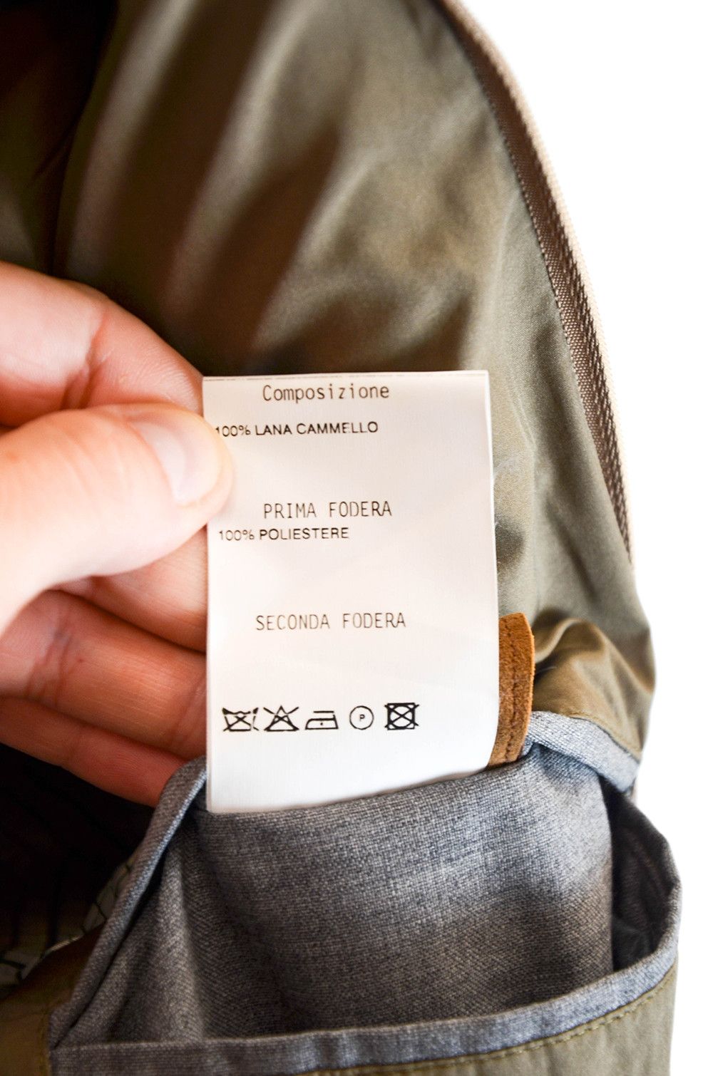 Luigi Borrelli Luigi Borrelli Napoli Grey Wool Coat - Size 50 Size US M / EU 48-50 / 2 - 17 Thumbnail