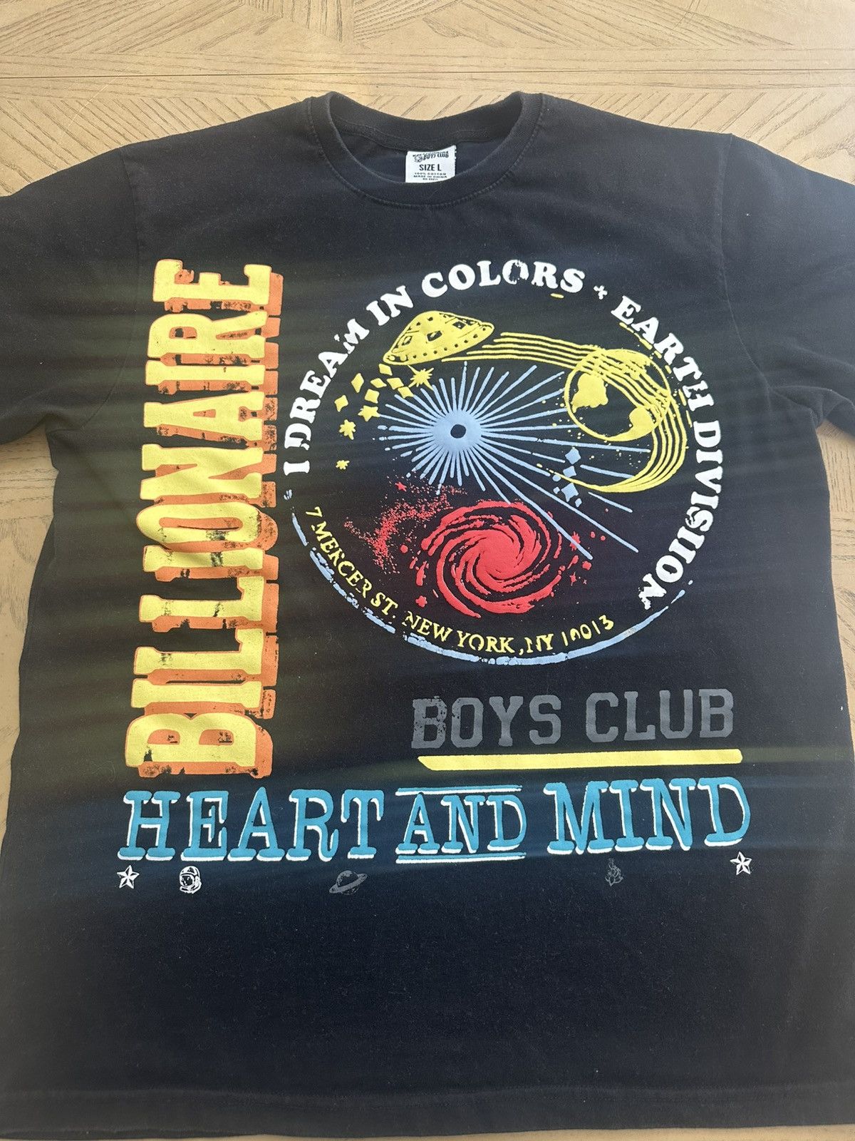 Billionaire Boys Club Billionaire Boys Club Space Dreams Short-Sleeve Tee in black Size US L / EU 52-54 / 3 - 2 Thumbnail