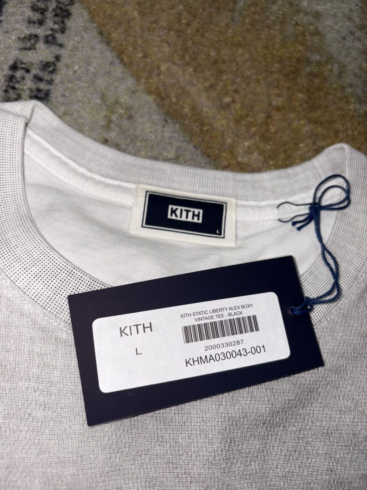 Kith Kith Static Liberty Alex Boxy Vintage Tee (NY EXCLUSIVE) Size US L / EU 52-54 / 3 - 5 Thumbnail
