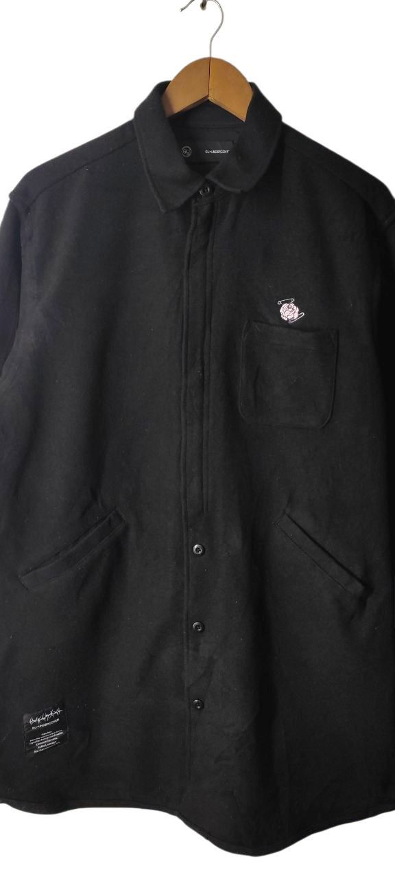 GU × Undercover GU X UNDERCOVER WOOL FLOWER PARKA JACKET Size US M / EU 48-50 / 2 - 6 Thumbnail