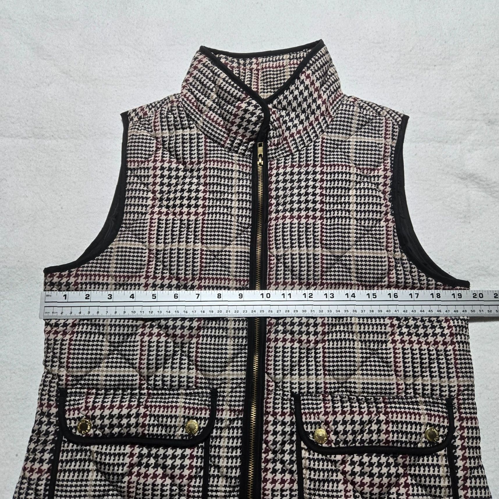Vintage Adrienne Vittadini Quilted Vest Zip Up Sleeveless Adult Women's Size L Large Size L / US 10 / IT 46 - 7 Thumbnail