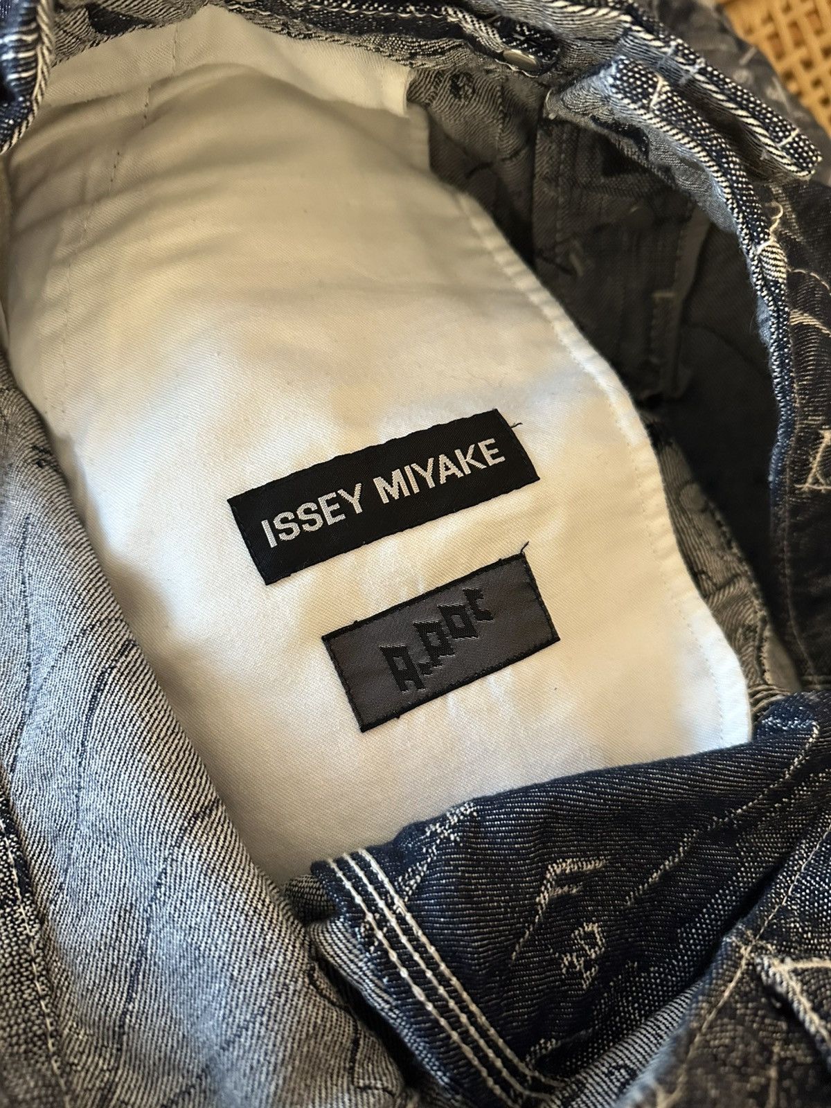 Issey Miyake SS08 A.P.O.C. Denim "CARBON NEUTRAL" set Size US 34 / EU 50 - 8 Thumbnail
