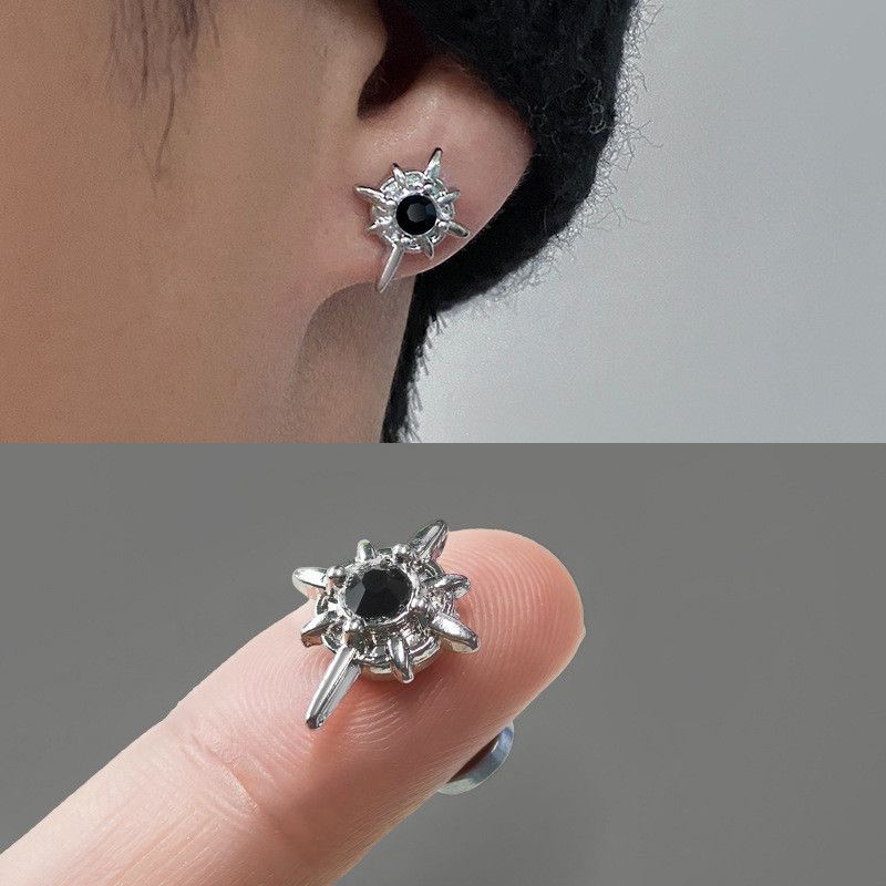 Jewelry Rare Earrings One Pairs Chrome Jewelry Size ONE SIZE - 1 Thumbnail