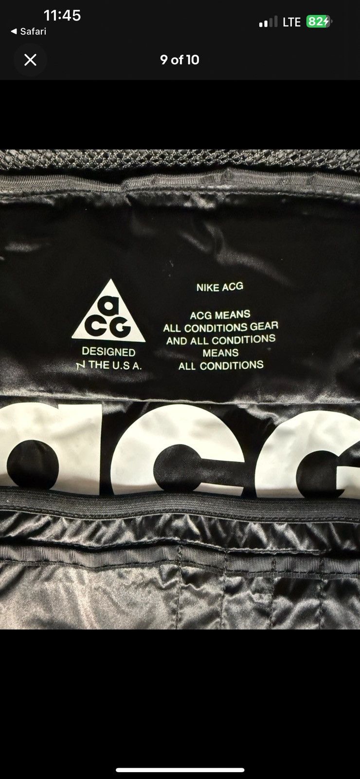 Errolson Hugh × Nike ACG Nikelab ACG Responder SAMPLE Size ONE SIZE - 9 Thumbnail