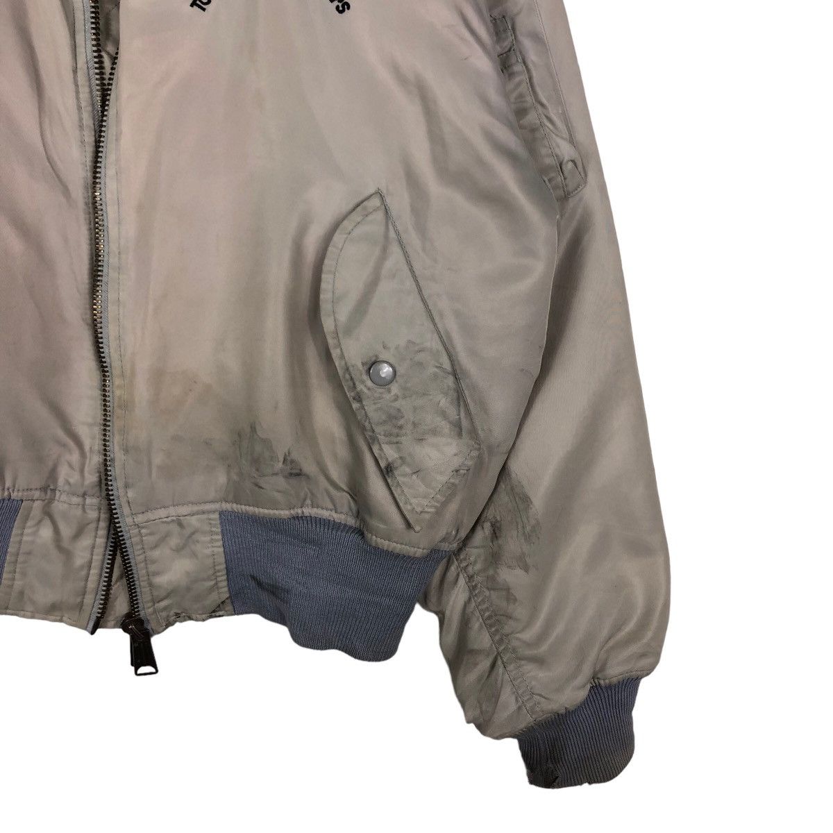 Japanese Brand 🔥Vtg Riot Riot Bomber Jacket Reversible Fly Toyohashi Fire Size US M / EU 48-50 / 2 - 5 Thumbnail