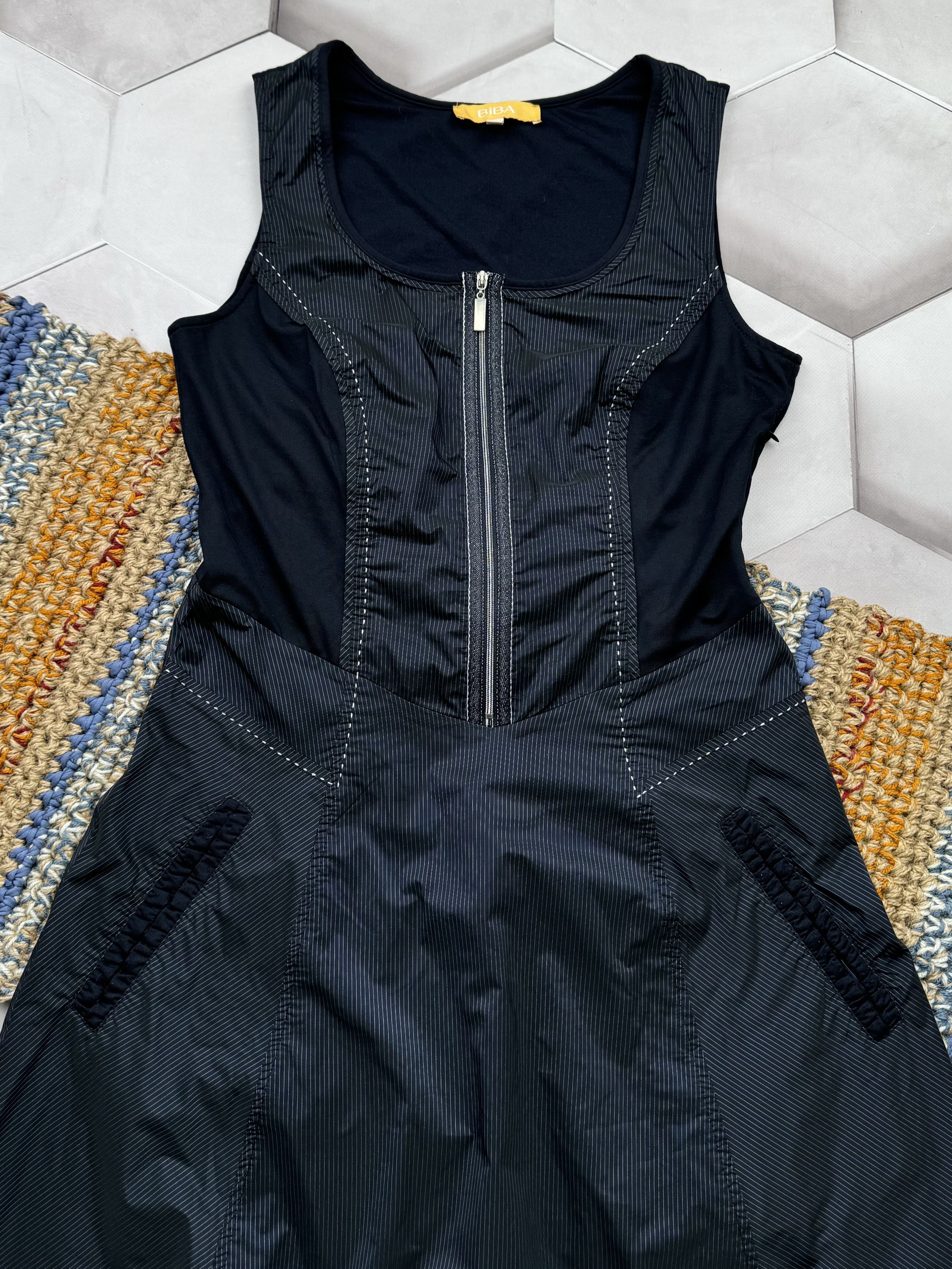 Japanese Brand Vintage Amazing Flared Dress (E4) Size M / US 6-8 / IT 42-44 - 2 Thumbnail