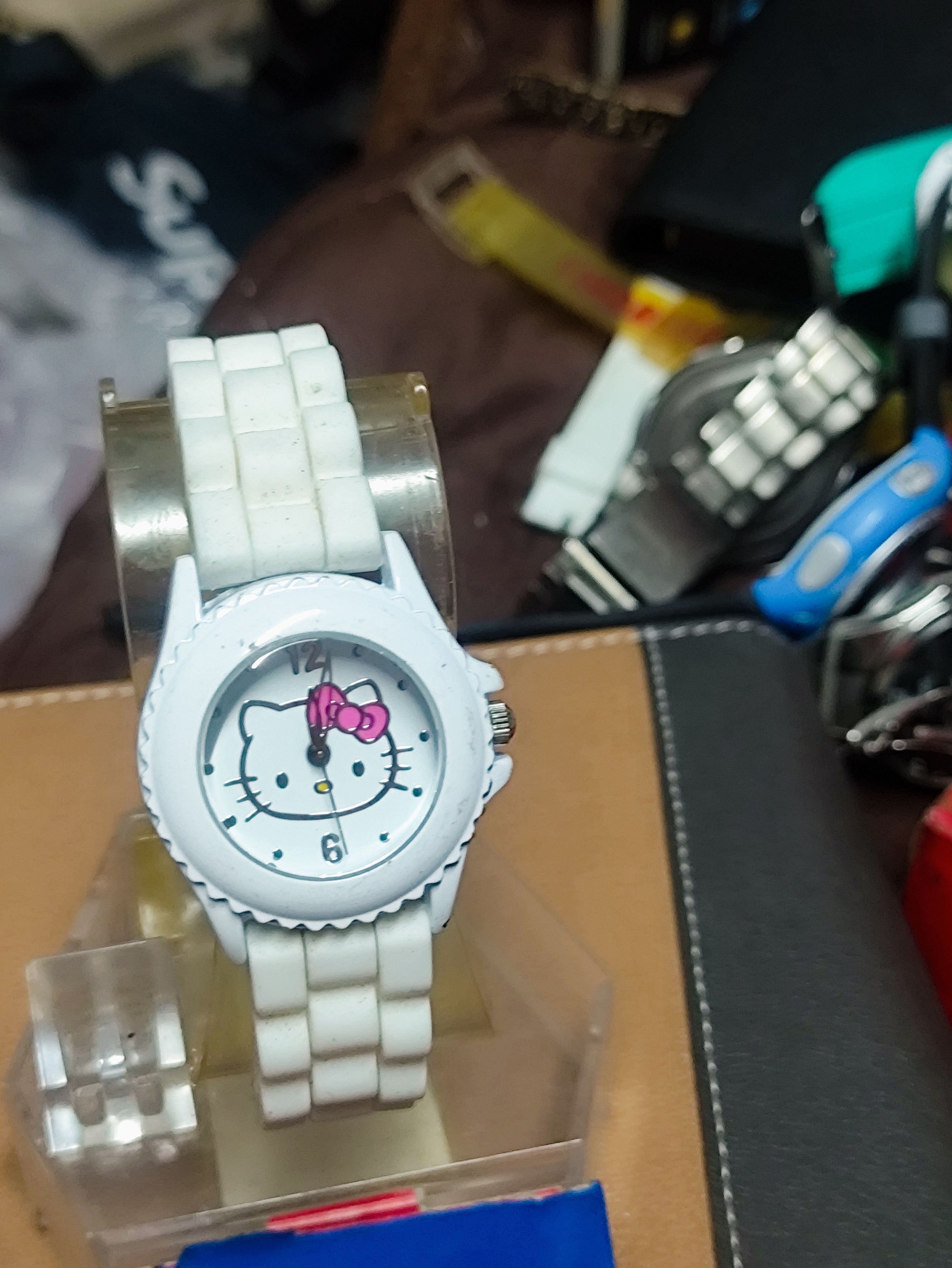 Japanese Brand Vintage 💥 HELLO KITTY WATCH BY SANRIO JAPAN ORIGINAL Size ONE SIZE - 5 Thumbnail