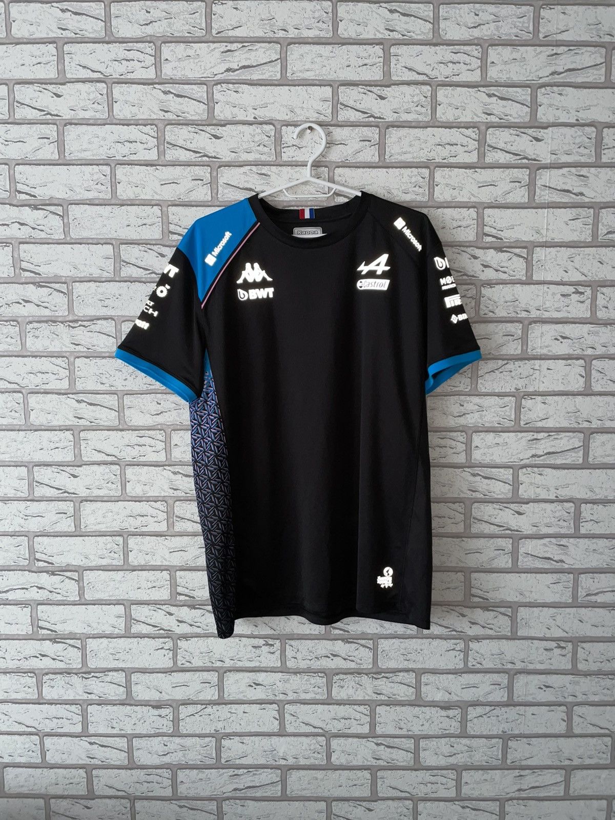 Formula 1 Kappa F1 team RACING BWT ALPINE FORMULA ONE JERSEY T-Shirt Size US XL / EU 56 / 4 - 14 Thumbnail