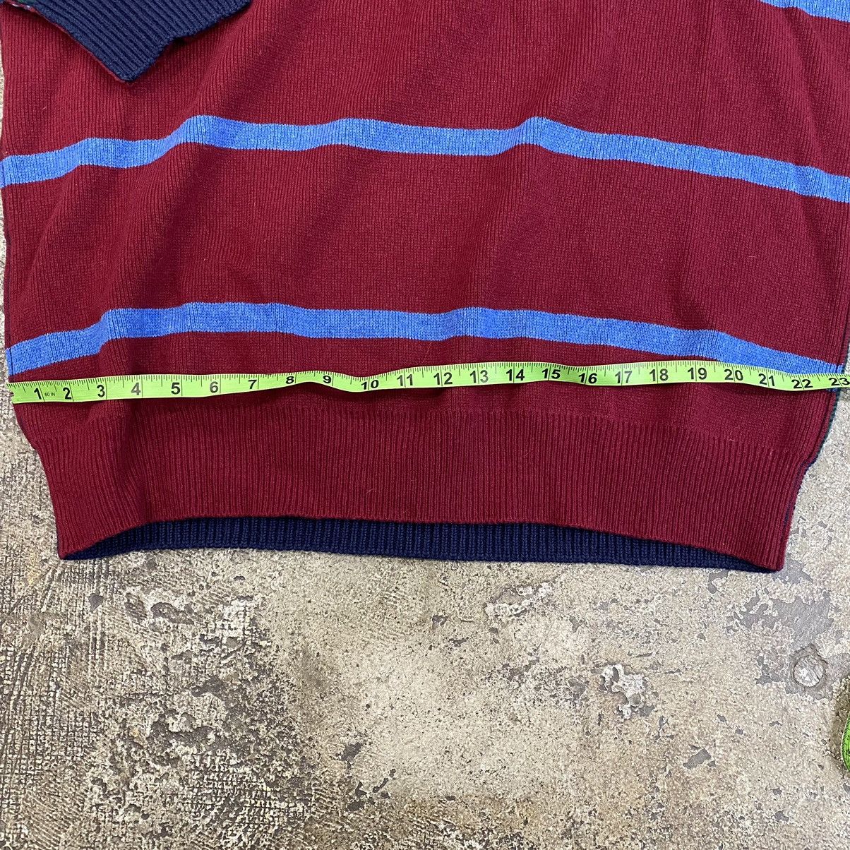 Balenciaga Balenciaga Brand New Striped Knit Fleece Size US M / EU 48-50 / 2 - 12 Thumbnail