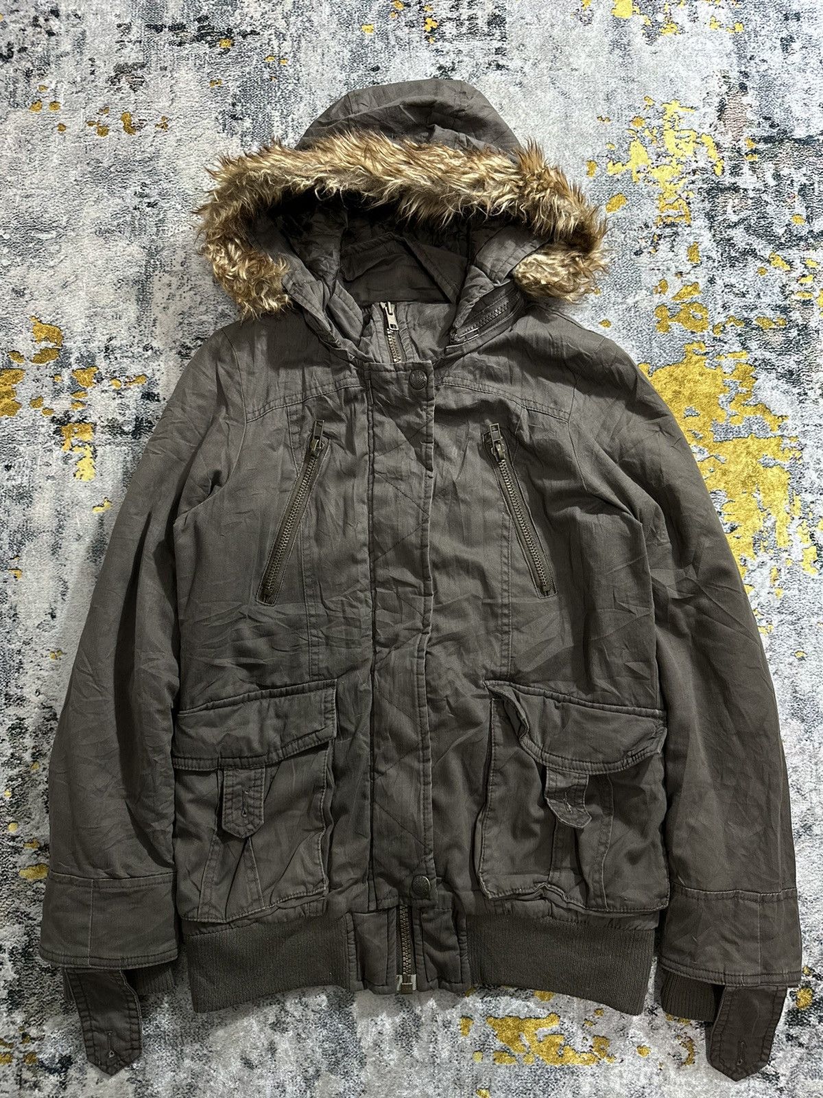 GOA 2000s CORNFLAKE IF SIX WAS NINE LGB STYLE FUR JACKET Size US M / EU 48-50 / 2 - 1 Thumbnail