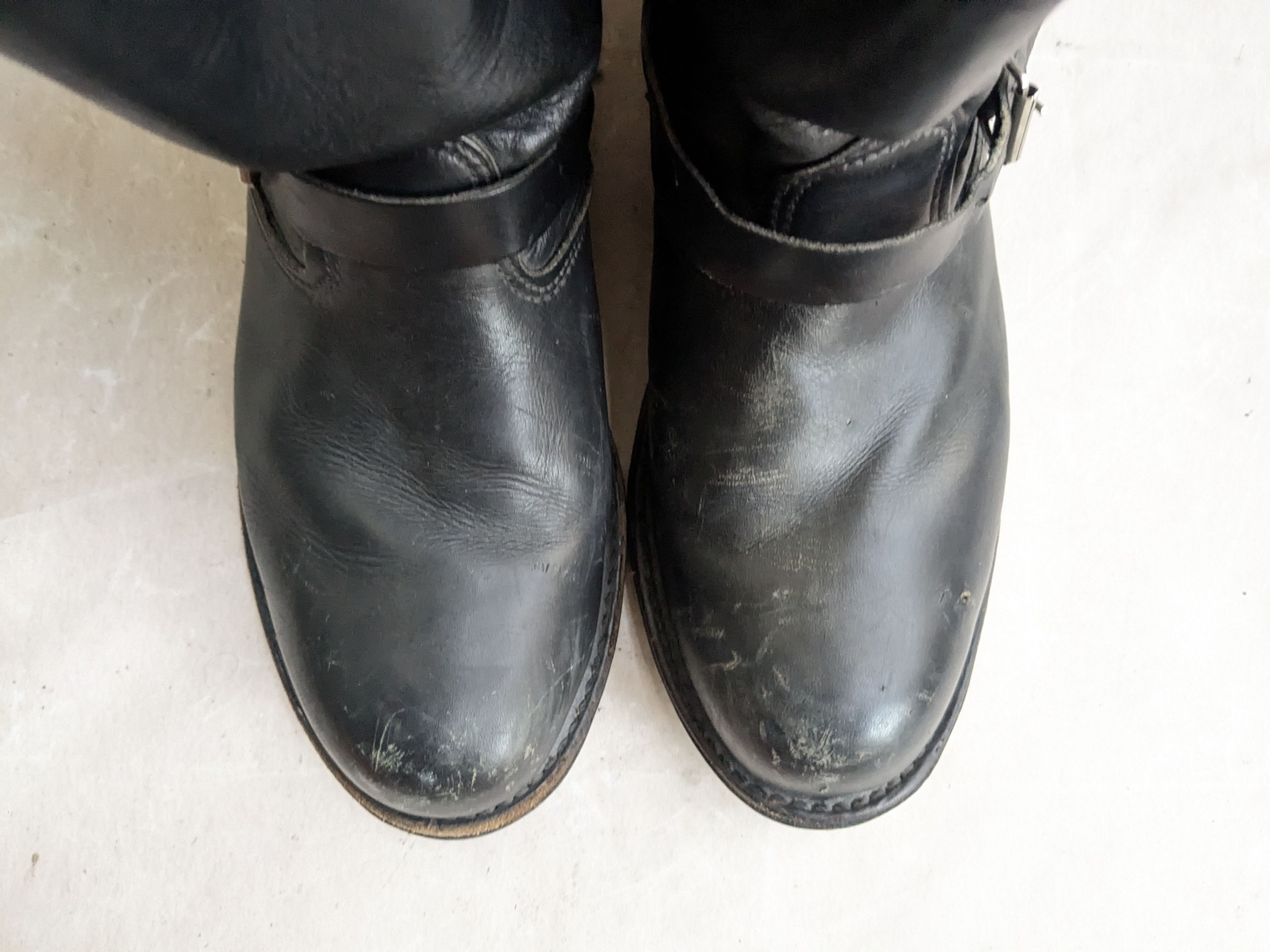 Harley Davidson Harley Davidson Engineer Boots Black Leather 10.5 Biker Size US 10.5 / EU 43-44 - 3 Thumbnail