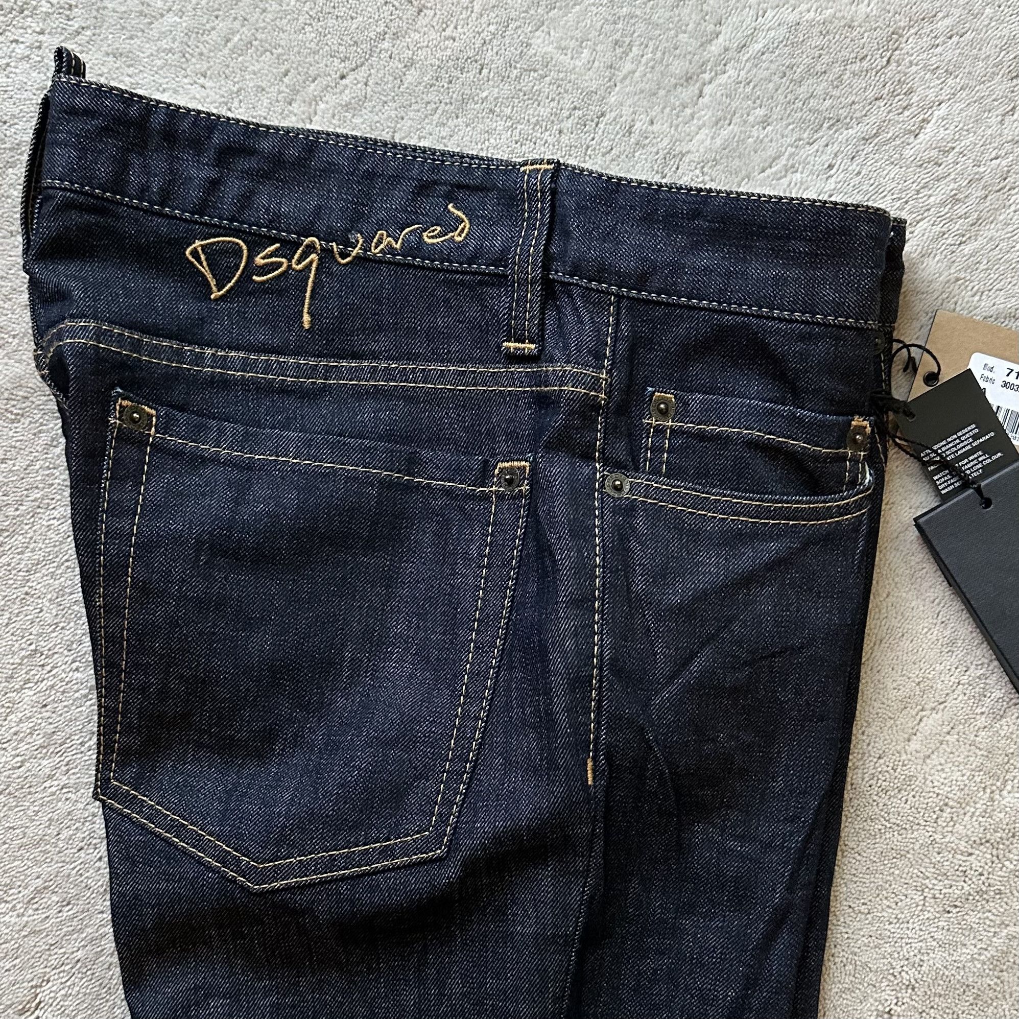 Dsquared2 DSQUARED2 Dark Rinse Wash SLIM JEANS Size 46 EUR | 30 US Size US 30 / EU 46 - 6 Thumbnail