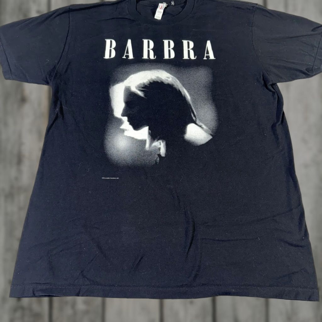Vintage VINTAGE Barbra Streisand Shirt Mens Large Black The Music Memories Magic Tour 2016 Tee Size US L / EU 52-54 / 3 - 1 Thumbnail