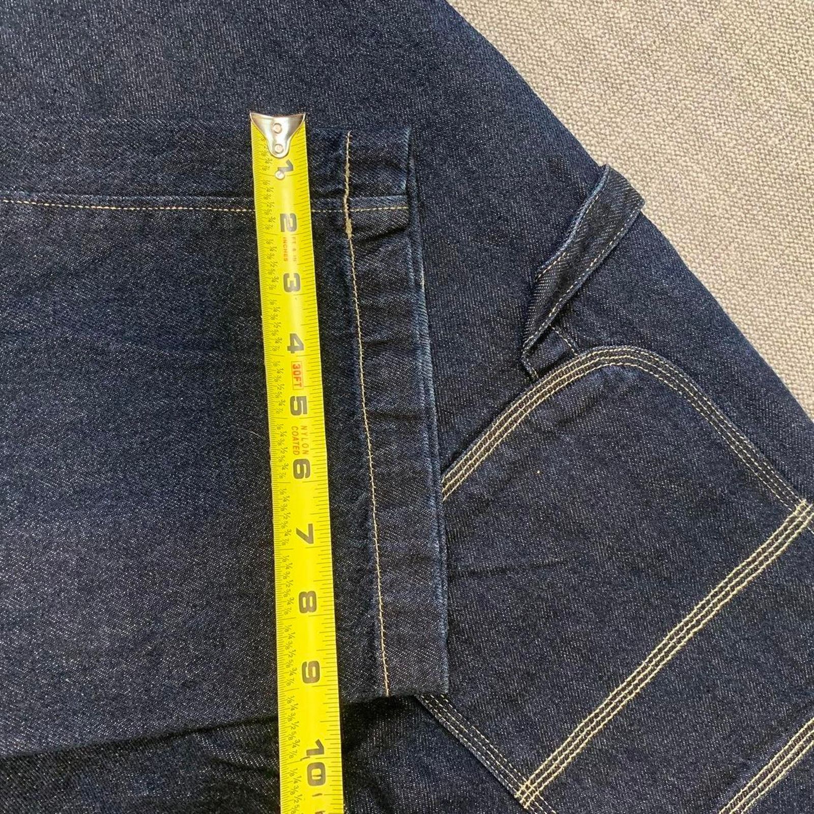 Vintage Y2K 90s Phys.sci Carpenter Work Denim Jeans Size US 32 / EU 48 - 7 Thumbnail