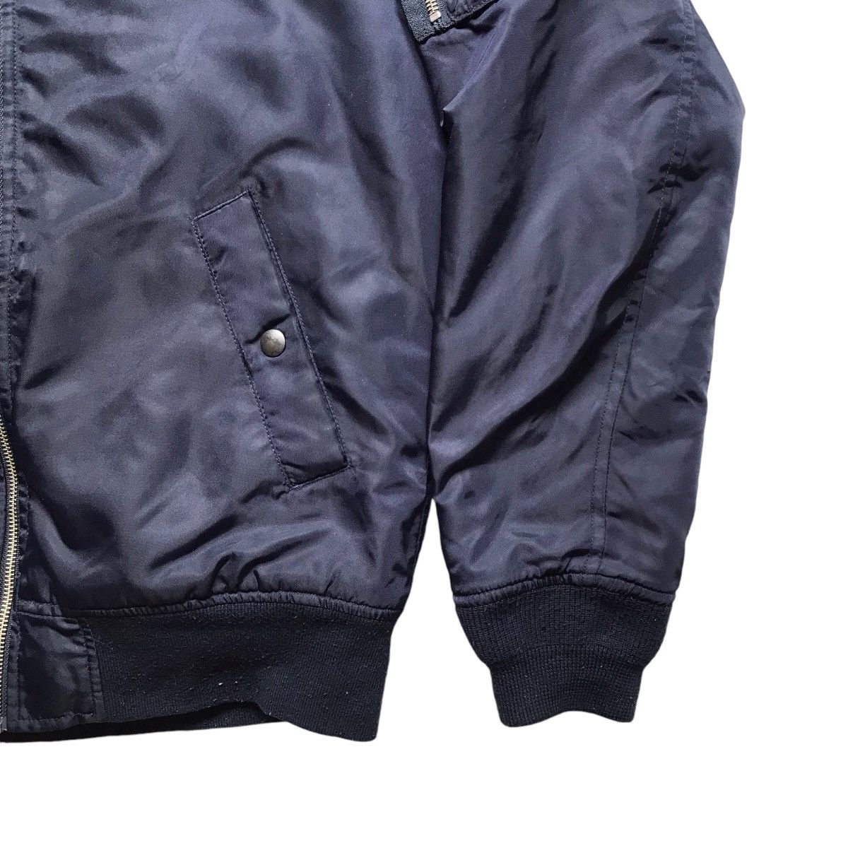 Japanese Brand × Vintage US BY MEN’s BIGI BOMBER JACKET MA1 Size US L / EU 52-54 / 3 - 3 Thumbnail