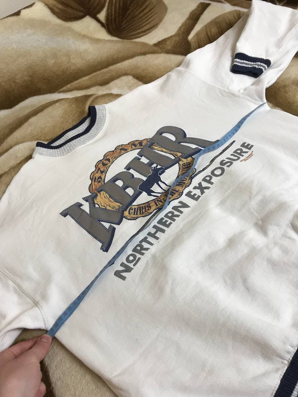 Vintage 🔥 1994 Northern Exposure KBHR Vintage Sweatshirt Pullover Size US M / EU 48-50 / 2 - 9 Thumbnail