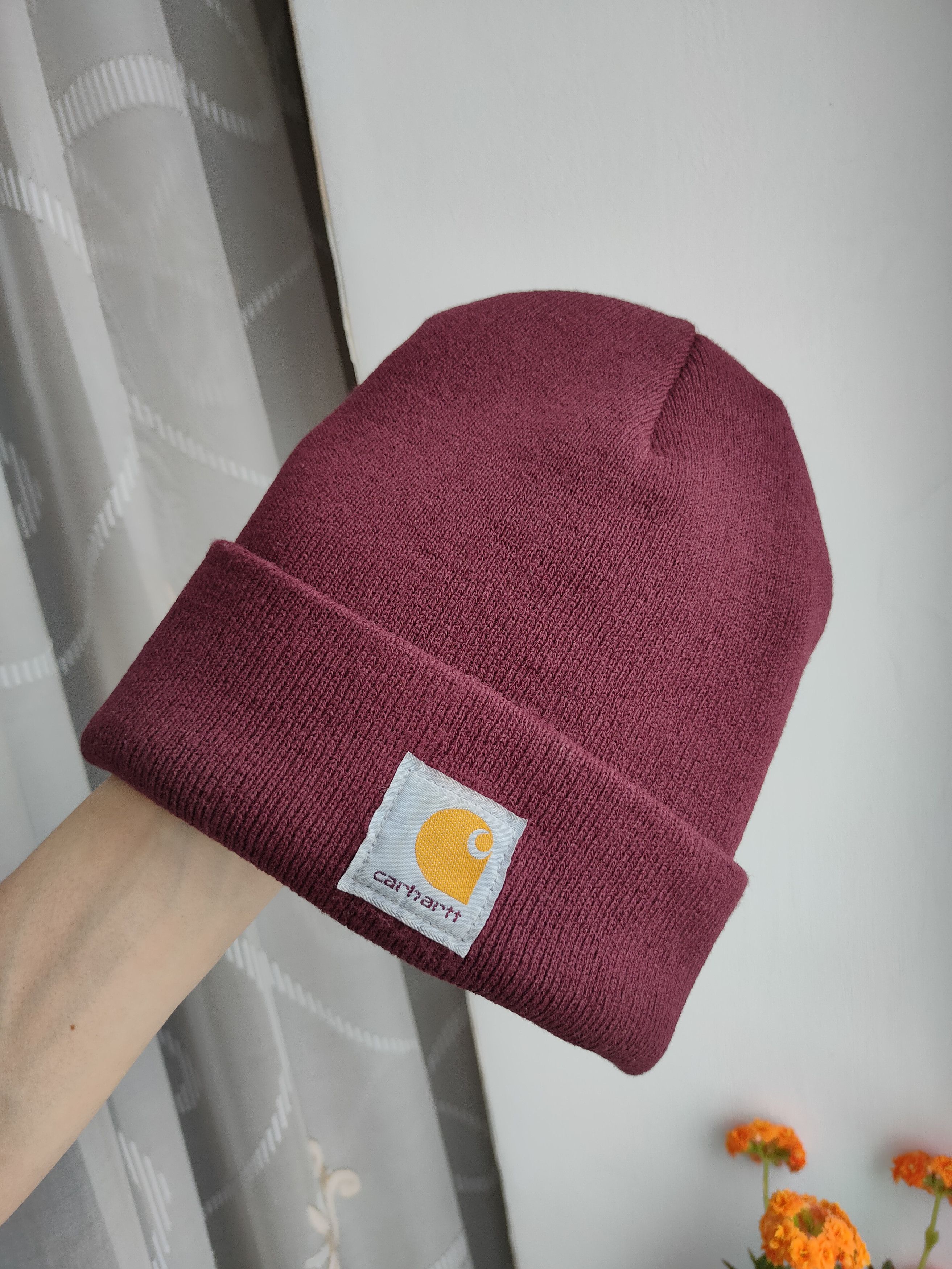 Carhartt Vintage Carhartt hat USA Y2K Carhartt beanie hat Size ONE SIZE - 7 Thumbnail
