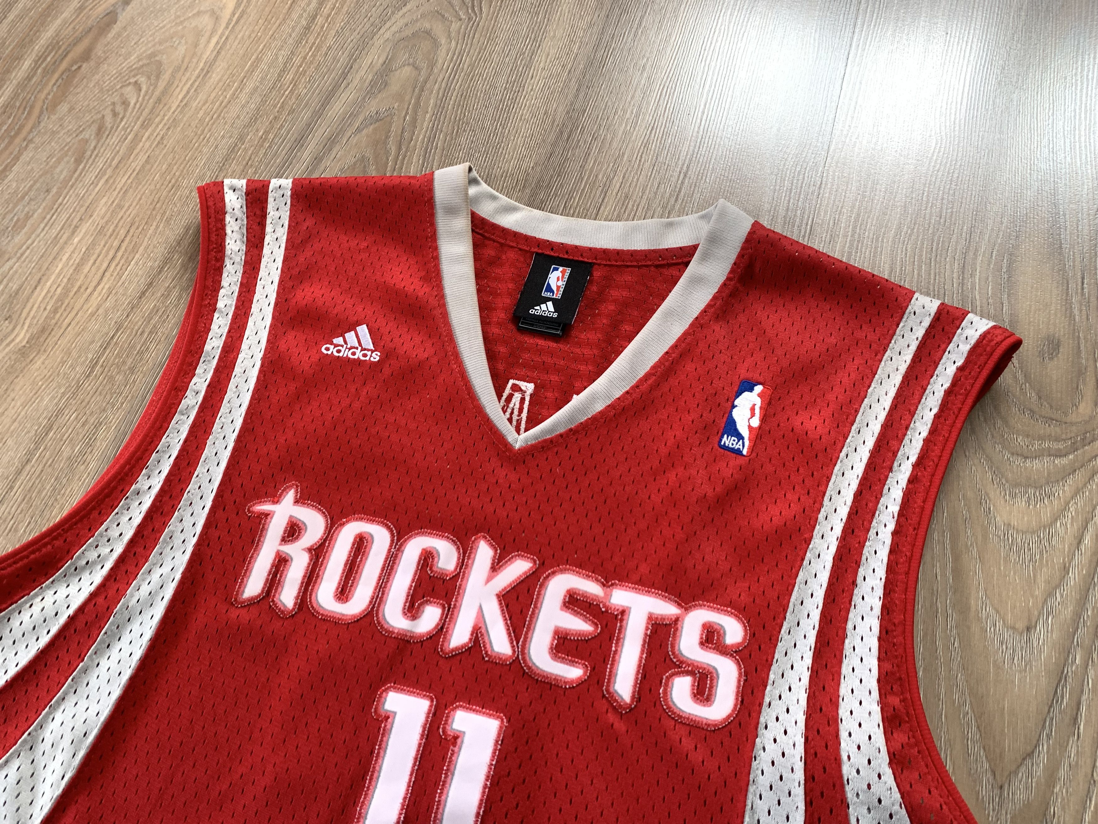 Adidas × NBA × Vintage Vintage Adidas Houston Rockets Yao Ming #11 Jersey Size US S / EU 44-46 / 1 - 2 Thumbnail