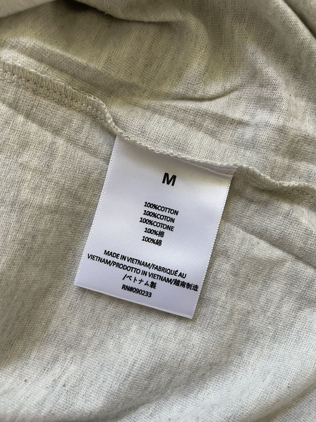 FOG × Fear of God × Pacsun Fear Of God Essentials T-Shirt Light Heather Oatmeal SS21 Size US XL / EU 56 / 4 - 5 Thumbnail