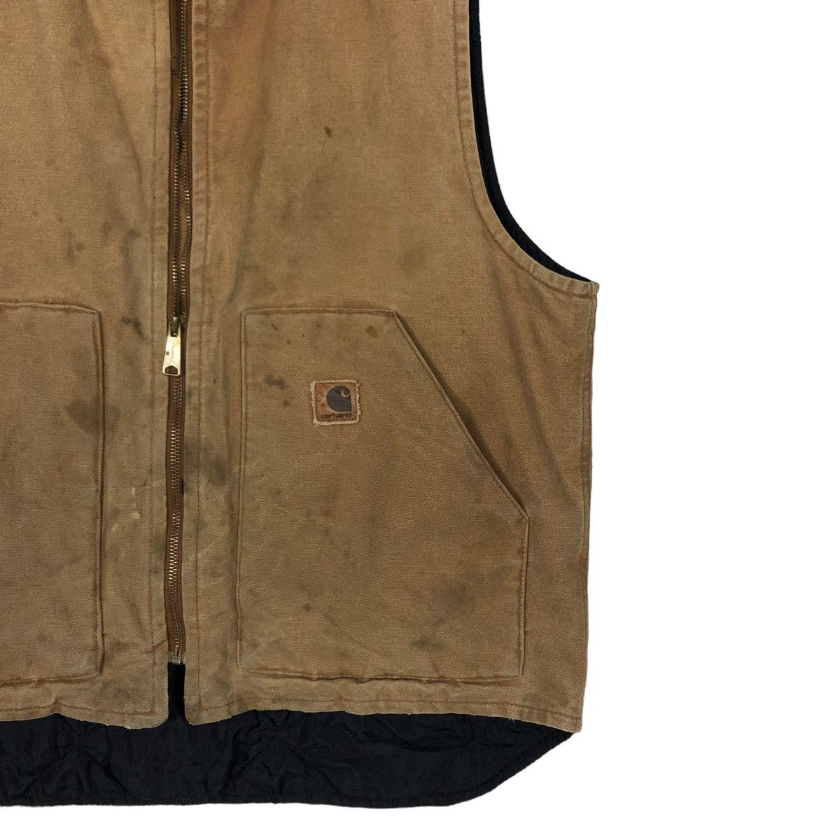 Carhartt 🔥VINTAGE CARHARTT RUSTY WORN TANK TOP WORKER USA Size US L / EU 52-54 / 3 - 4 Thumbnail