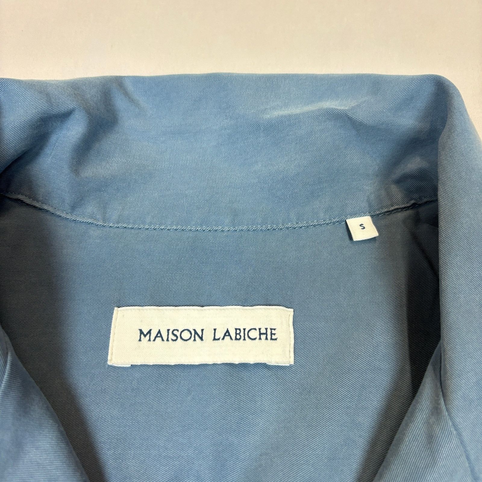 Maison Labiche Maison Labiche La Chemise Tchin Morney Button Up Shirt S Size US S / EU 44-46 / 1 - 6 Thumbnail