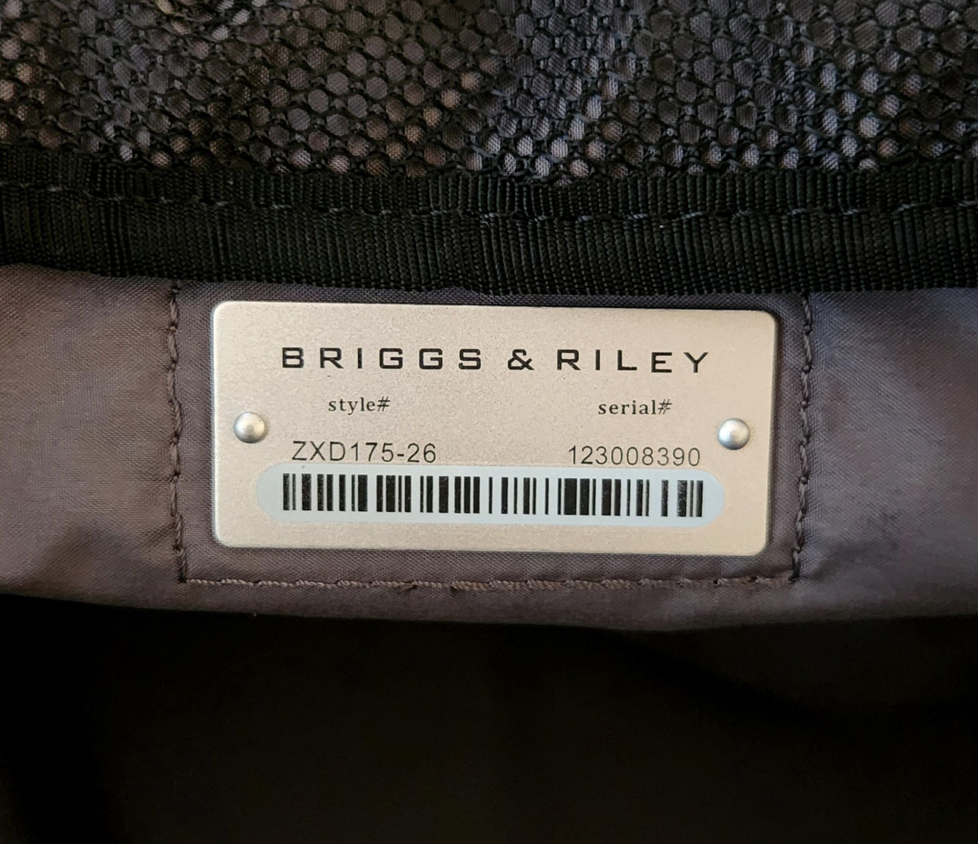 Briggs & Riley Briggs & Riley ZDX Series 24" Large Travel Duffle Ocean Blue Size ONE SIZE - 9 Thumbnail