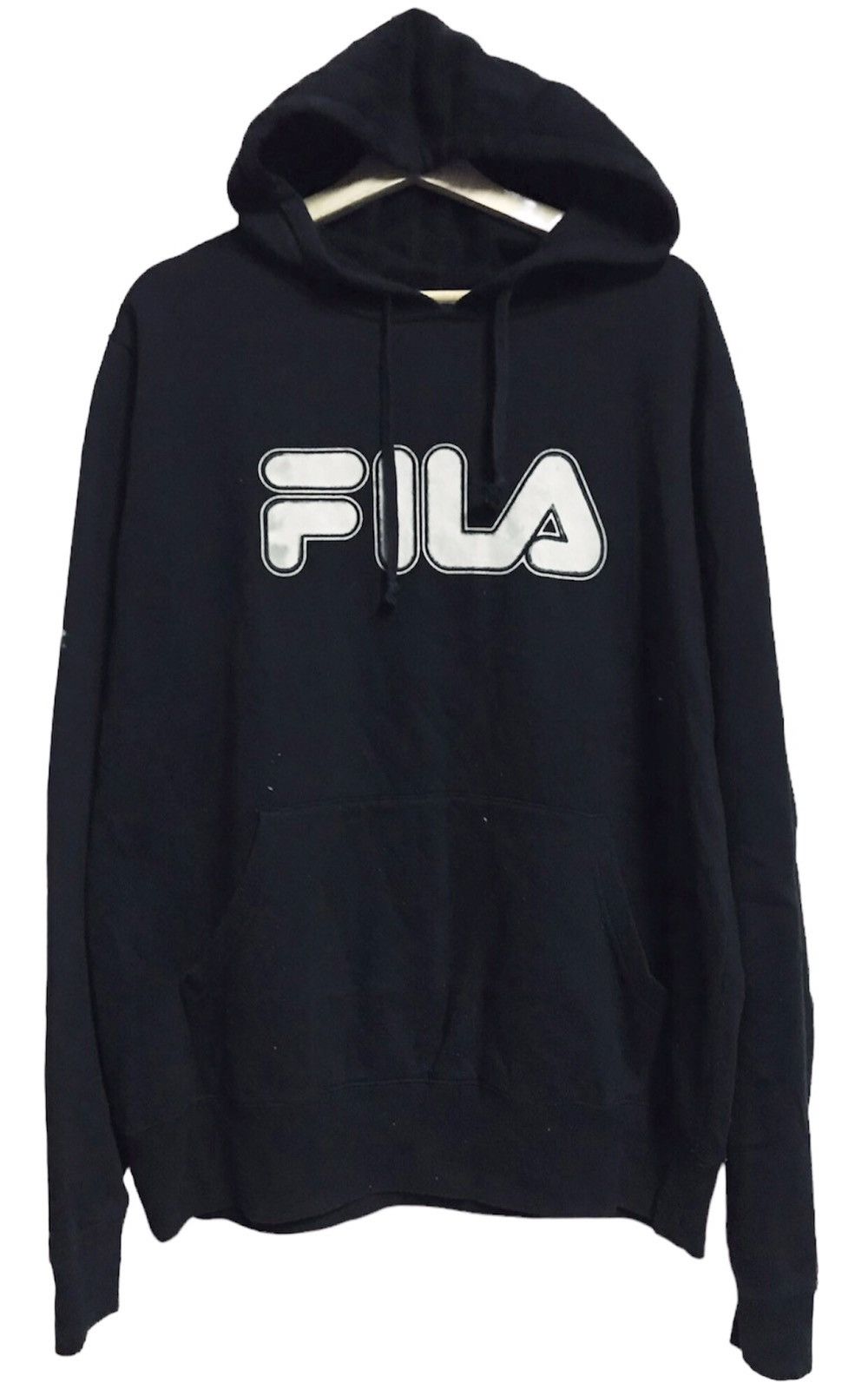 Fila Fila Hoodie Big Logo Pullover Size US L / EU 52-54 / 3 - 1 Thumbnail