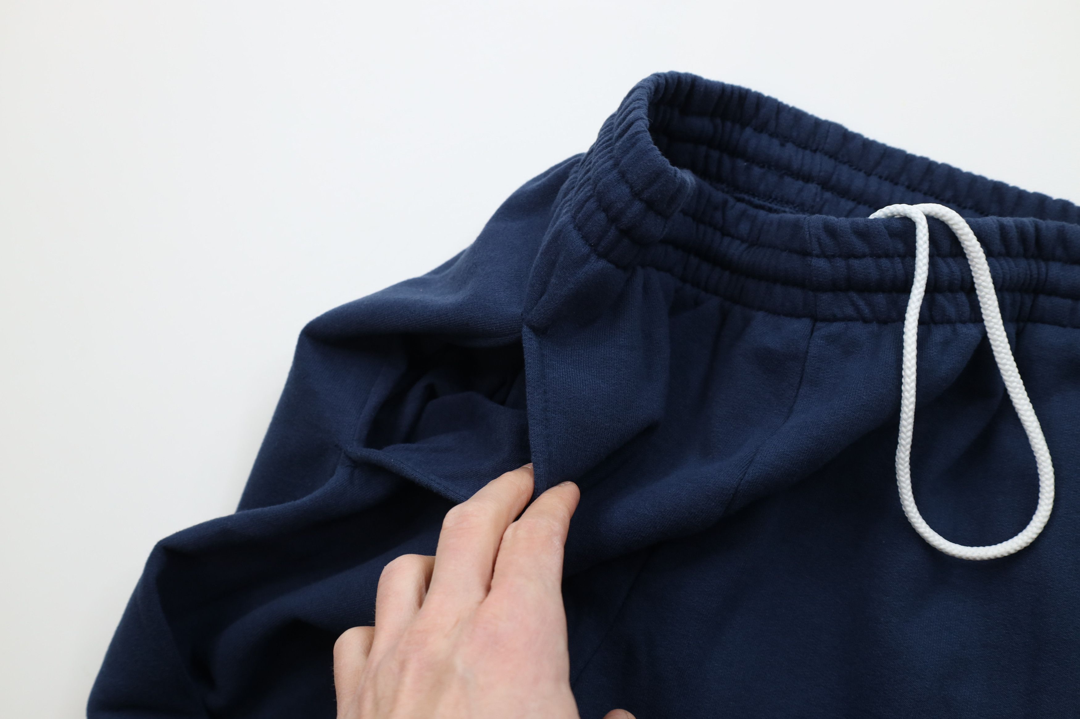 Vintage Vintage 90s Streetwear Blank Sweatpants Joggers Pants Blue Size US 34 / EU 50 - 6 Thumbnail