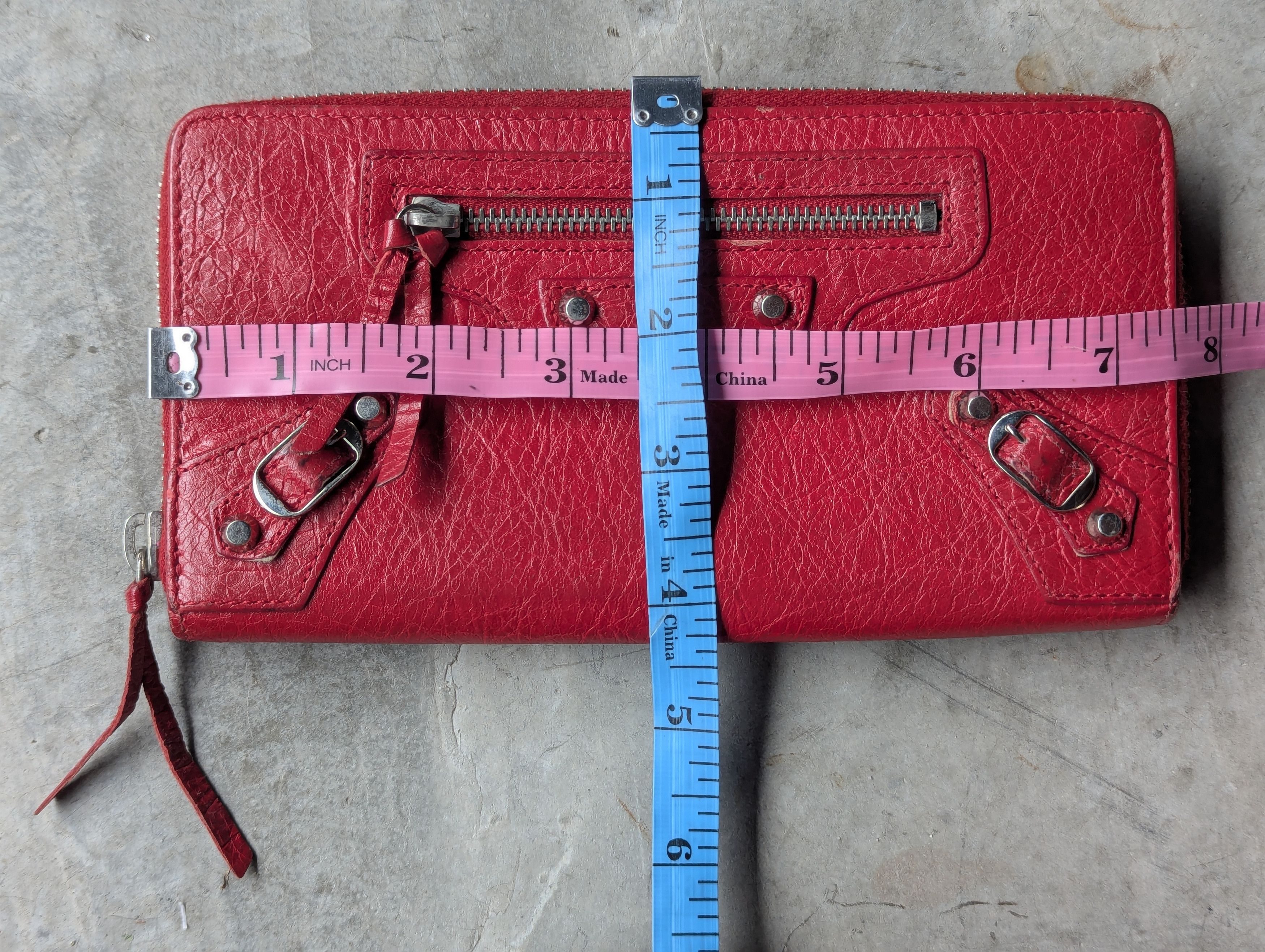 Balenciaga 🔥FREE SHIPPING🔥 Balenciaga City Leather Wallet Vintage Size ONE SIZE - 11 Thumbnail