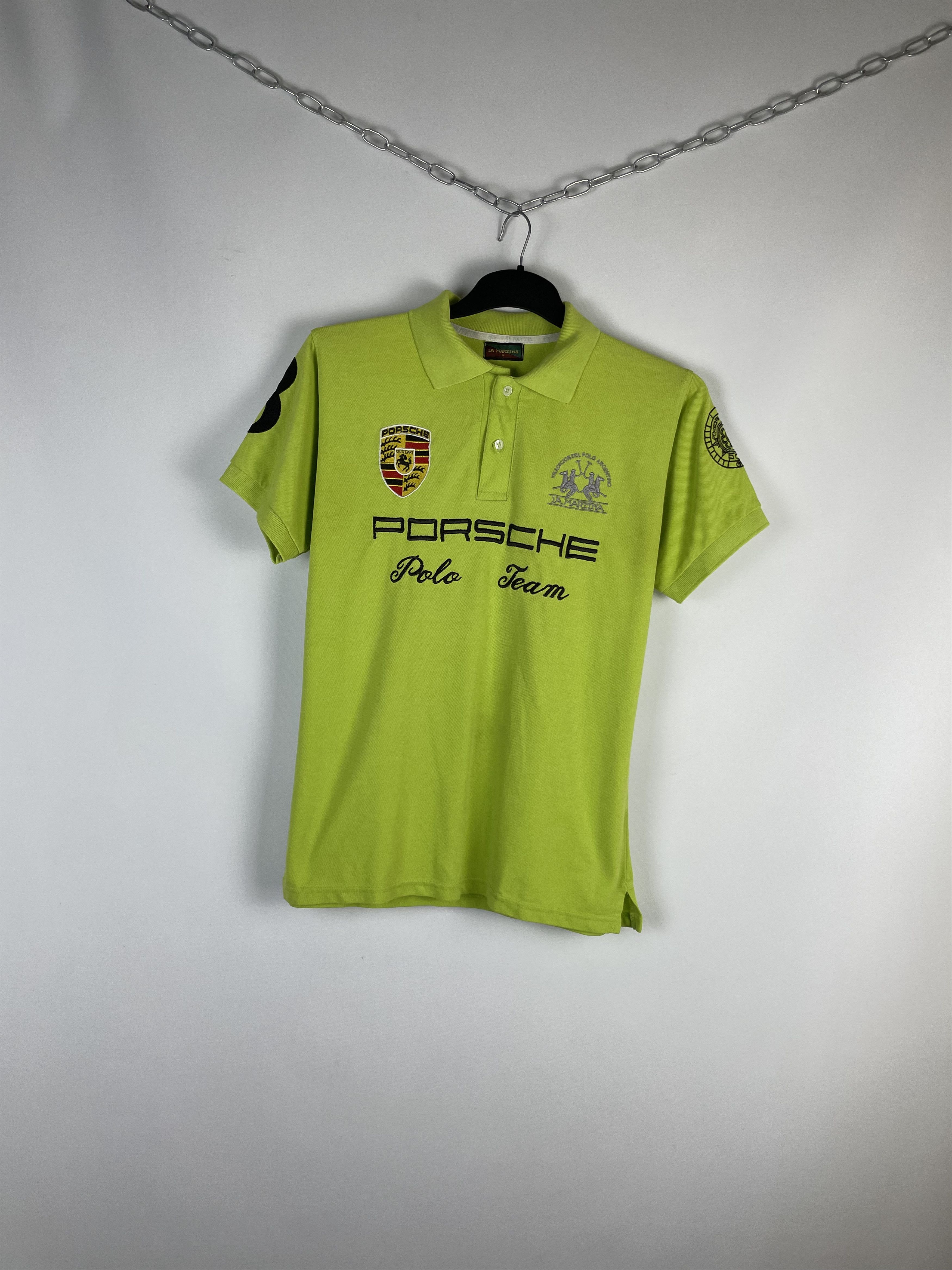 La Martina Vintage La Martina Porche Polo Shirt Size US M / EU 48-50 / 2 - 2 Thumbnail