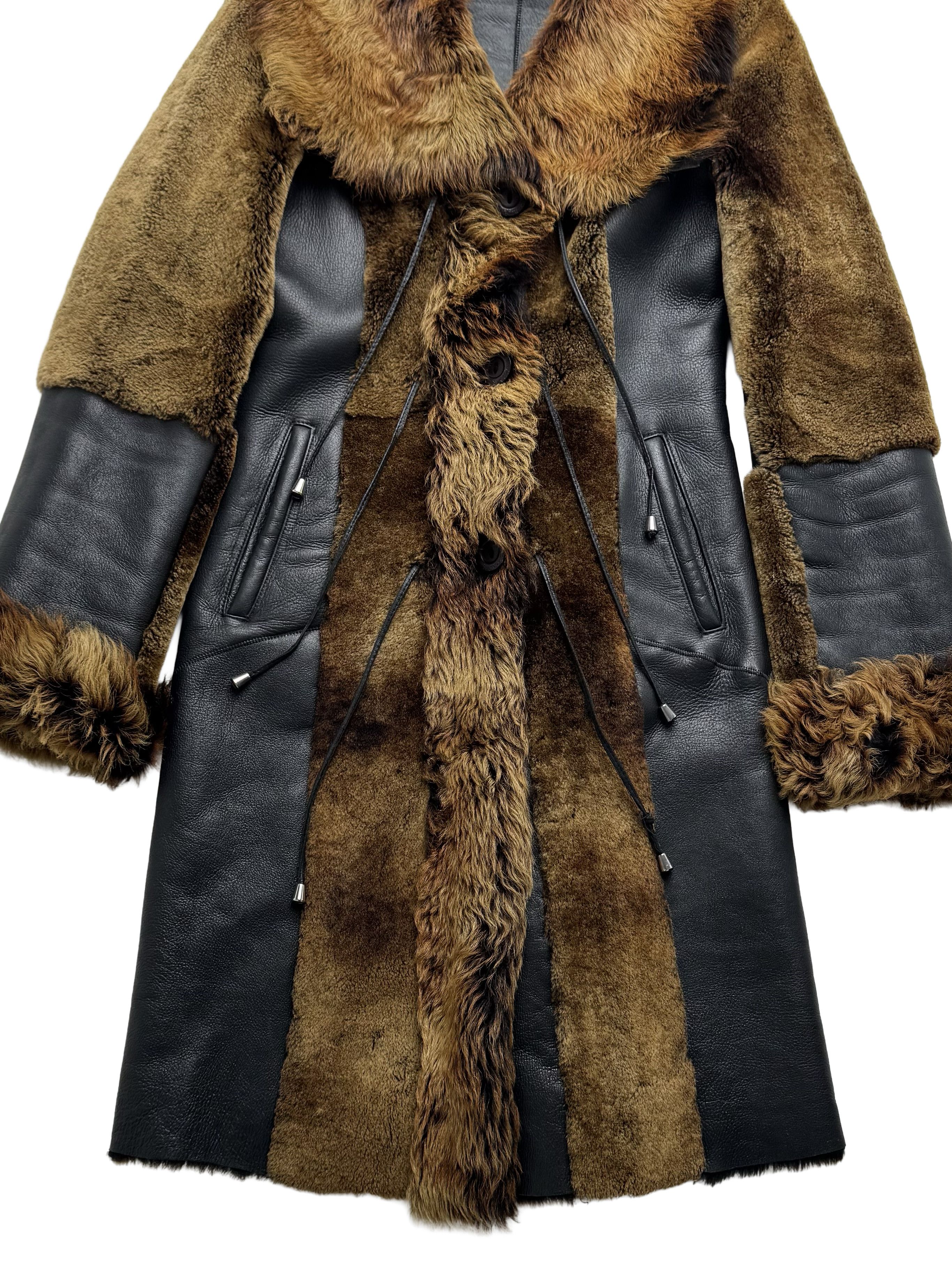 Vintage Vintage Real Doubleface Lambskins Coat Size S / US 4 / IT 40 - 7 Thumbnail