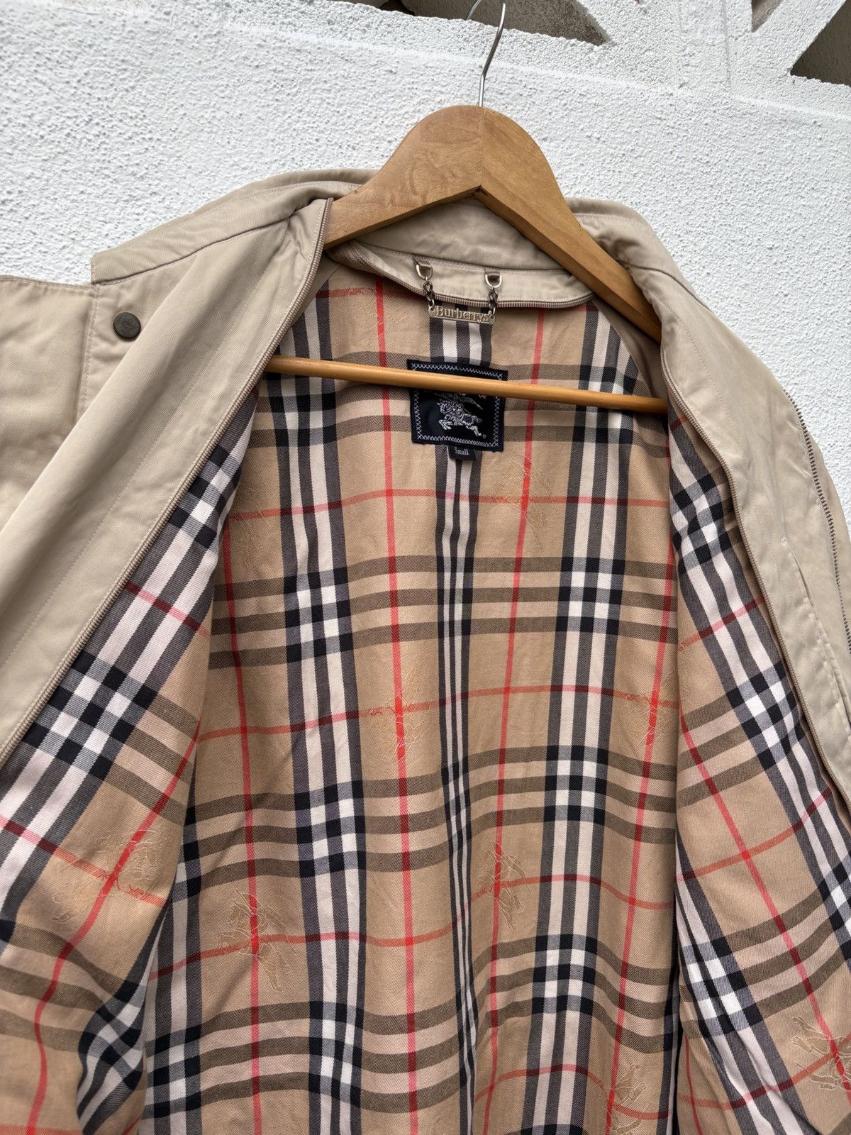 Burberry Vintage Burberry Nova Check Coat Jacket Luxury Style Size US S / EU 44-46 / 1 - 1 Thumbnail