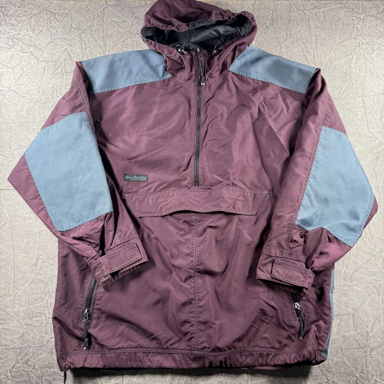 Columbia Columbia Jacket Men's Burgundy Vintage Big & Tall Size US M / EU 48-50 / 2 - 2 Thumbnail