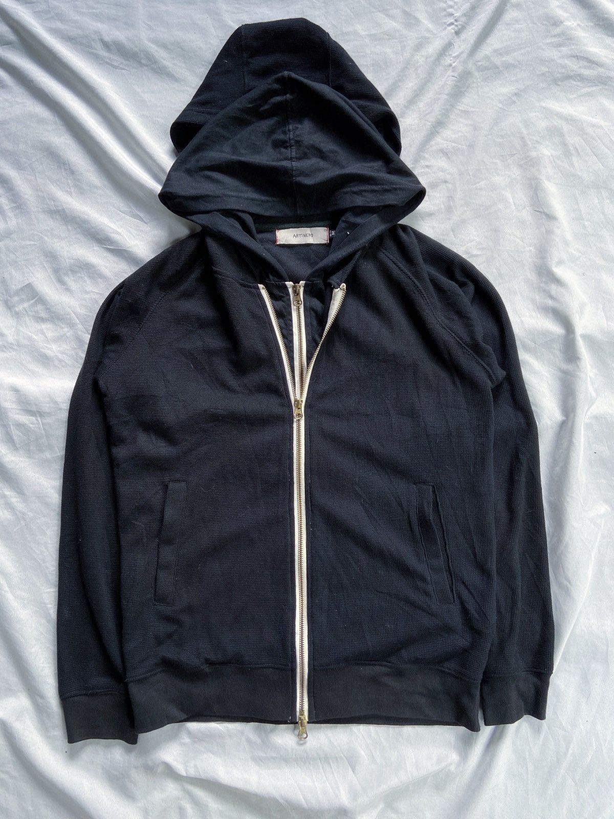 20471120 ARTINERO ART WORK DOUBLE LAYER ZIP HOODIE Size US M / EU 48-50 / 2 - 9 Thumbnail