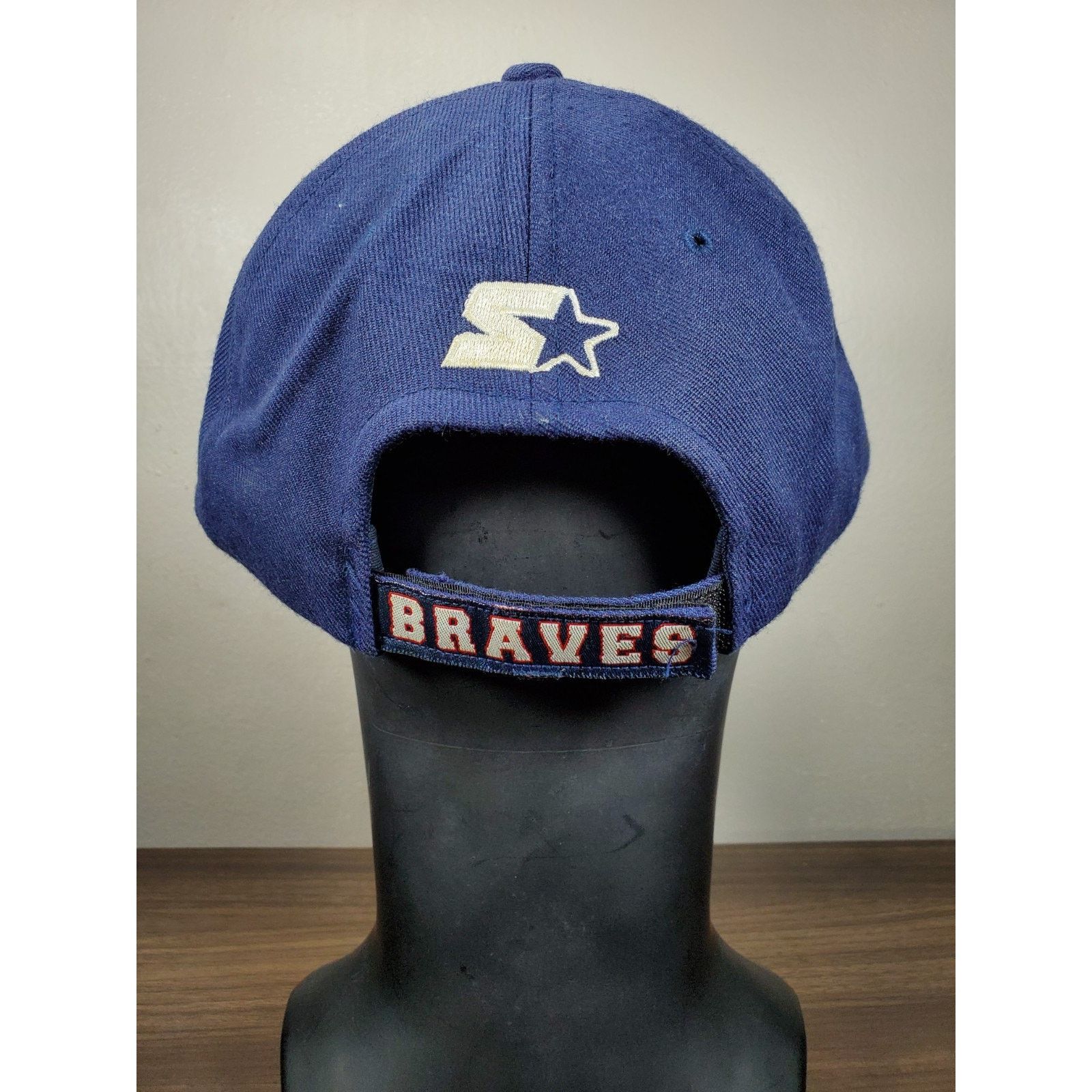 Starter × Vintage Atlanta Braves Starter Cap Hat Strap Back Baseball Cap Size ONE SIZE - 6 Thumbnail