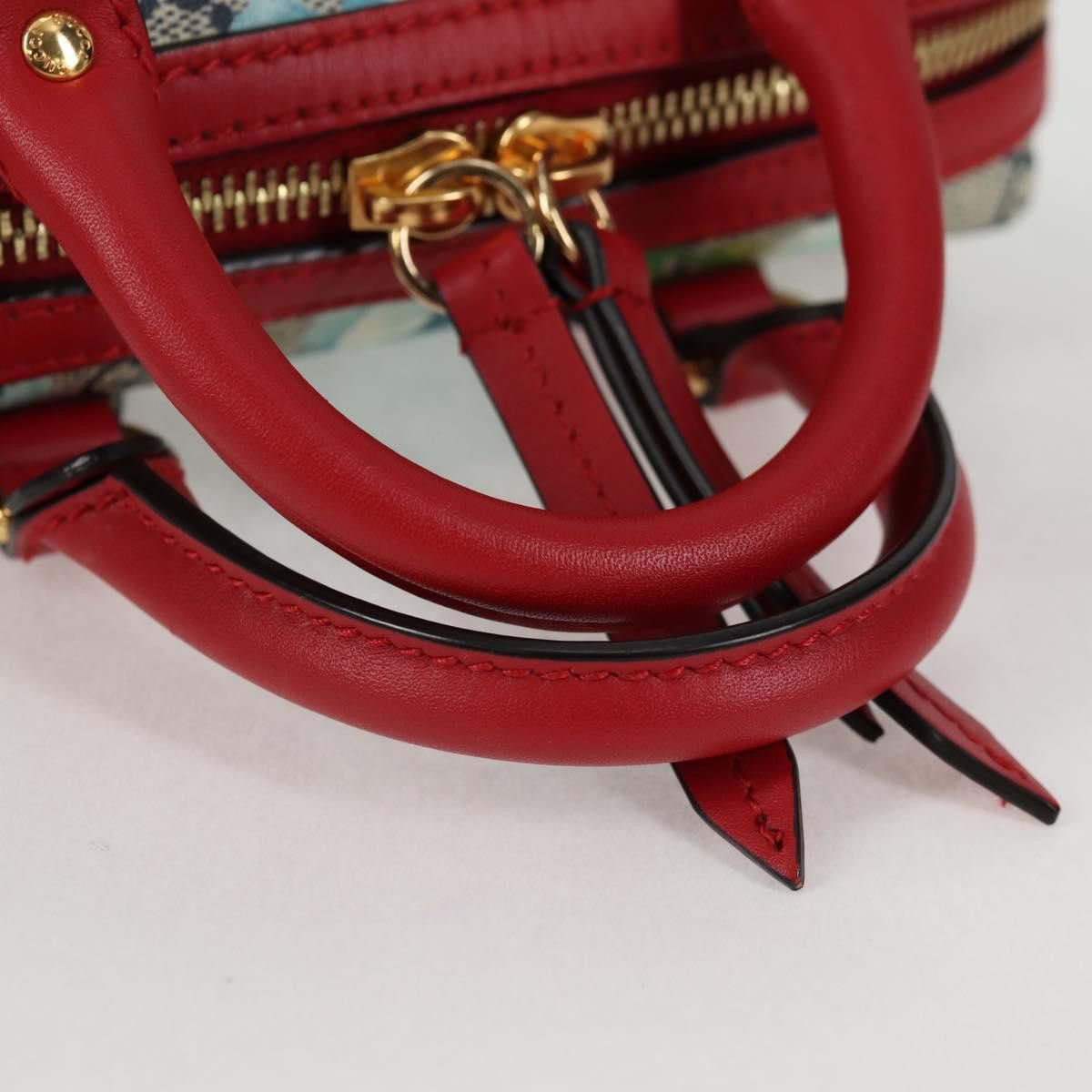 Gucci GUCCI GG Blooms Hand Bag Pvc Outlet Red Size ONE SIZE - 7 Thumbnail