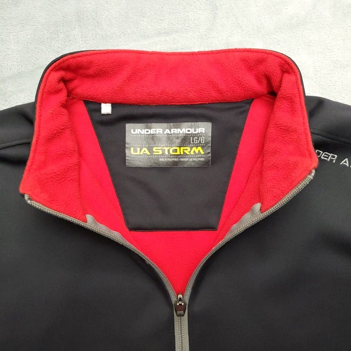 Under Armour Under Armour Sweater Men L Black Storm1/4 Zip Performance Fleece Pullover Jacket Size US L / EU 52-54 / 3 - 3 Thumbnail