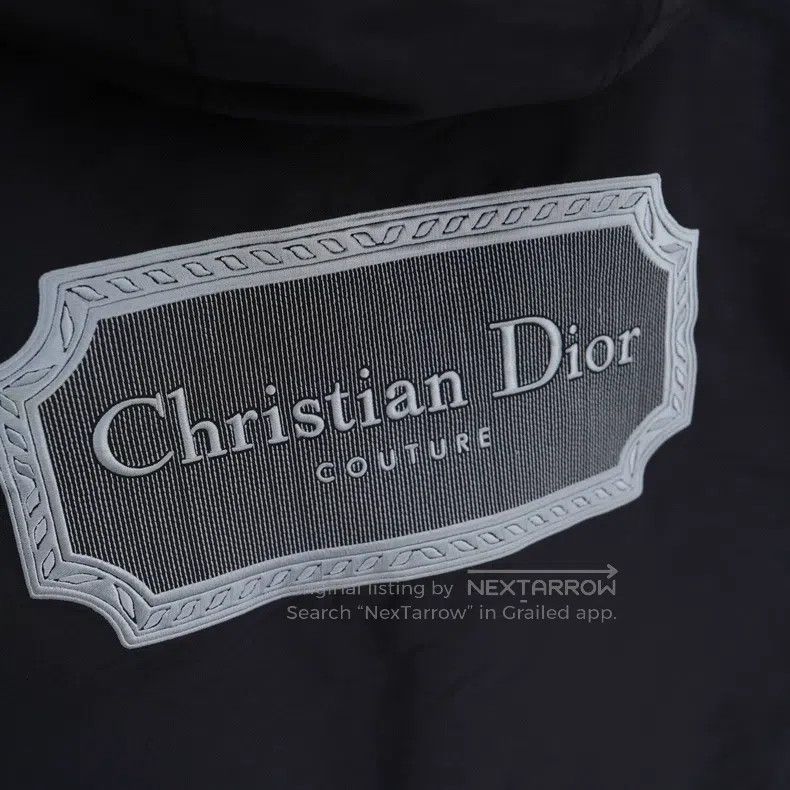 Dior Dior Back slogan LOGO hooded parka Size US S / EU 44-46 / 1 - 5 Thumbnail