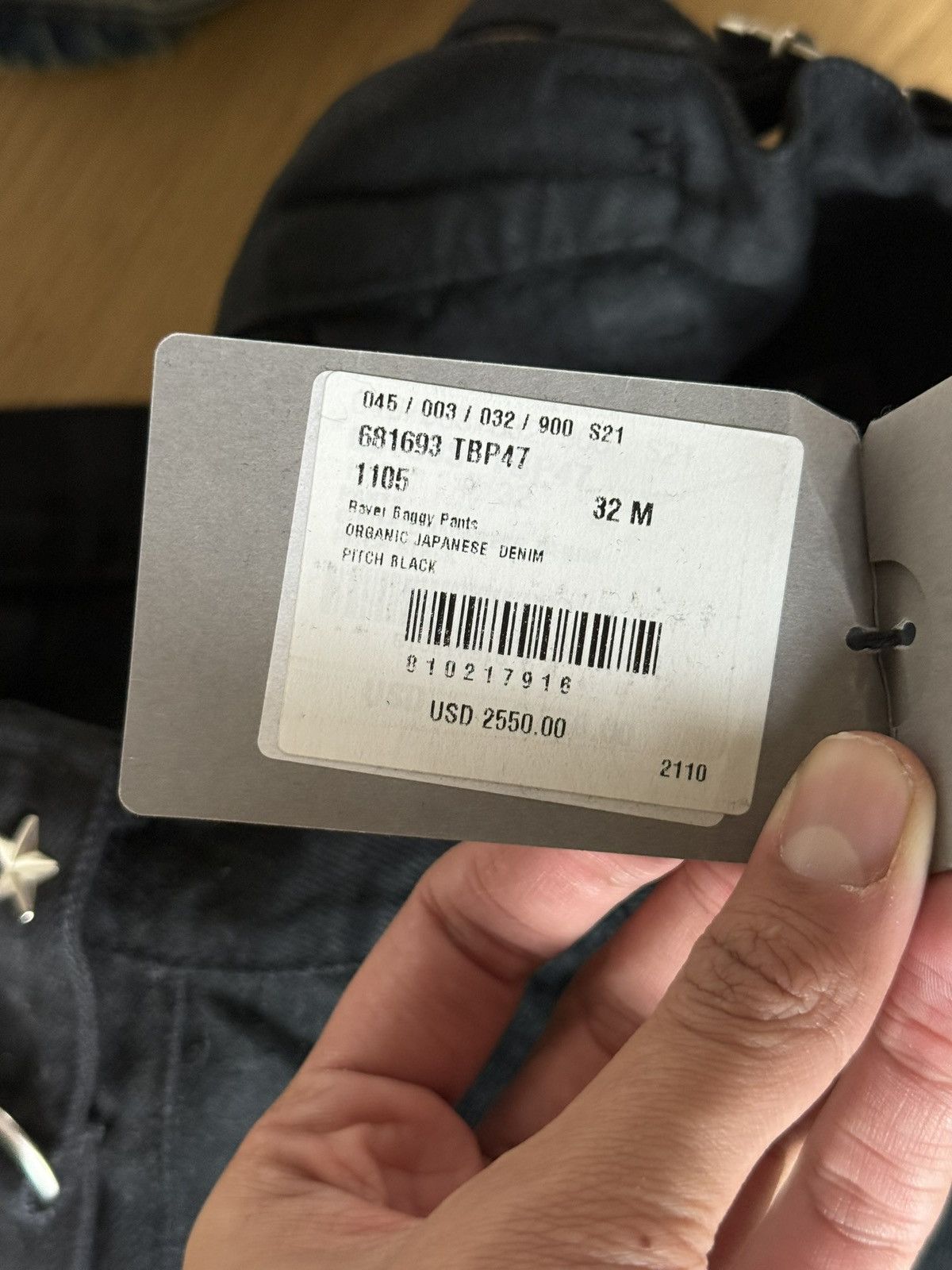 Balenciaga Balenciaga Raver Baggy Fit Japanese Denim Pants (Size 32) Size US 32 / EU 48 - 6 Thumbnail