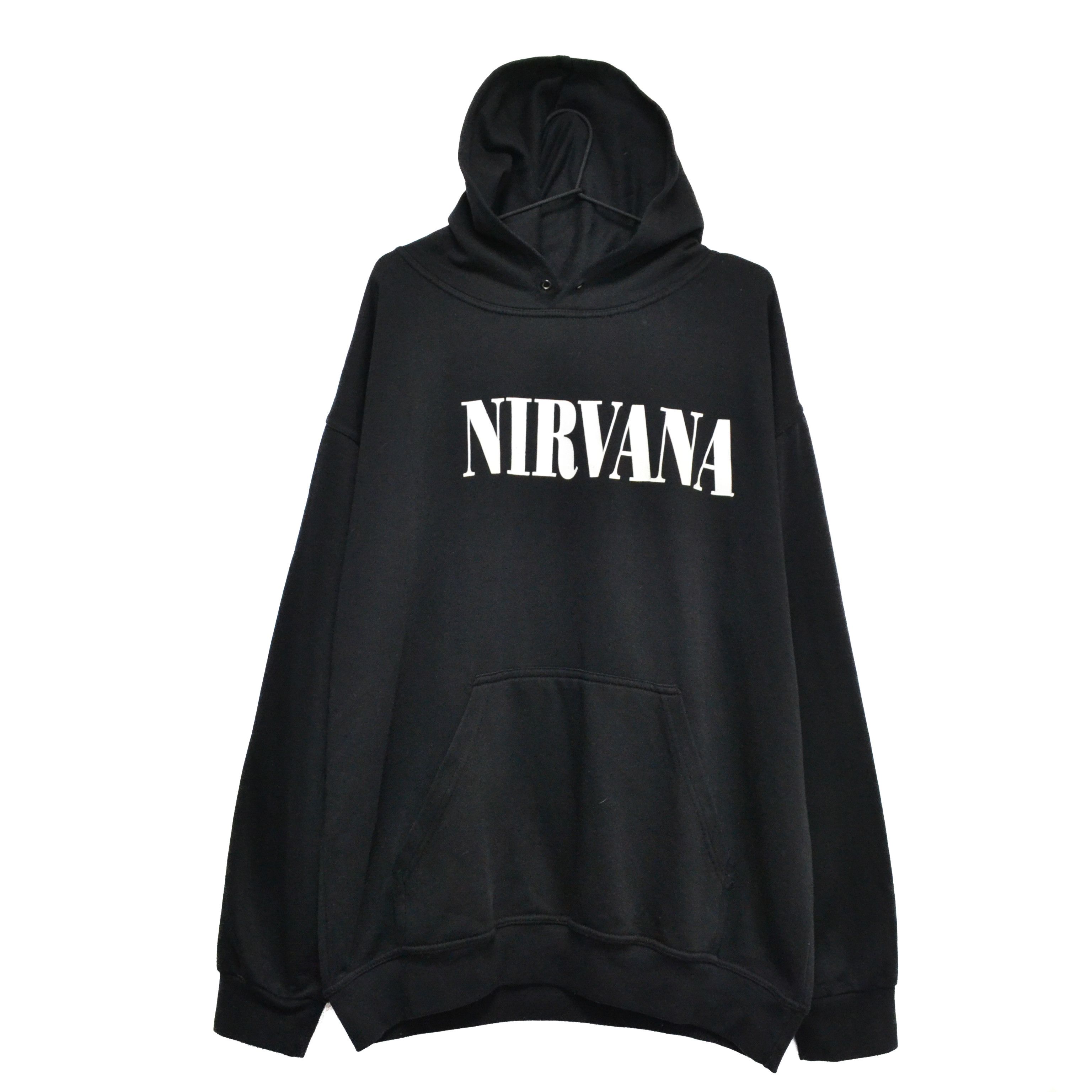 Vintage Nirvana Kurt Cobain Double Sided Hoodie