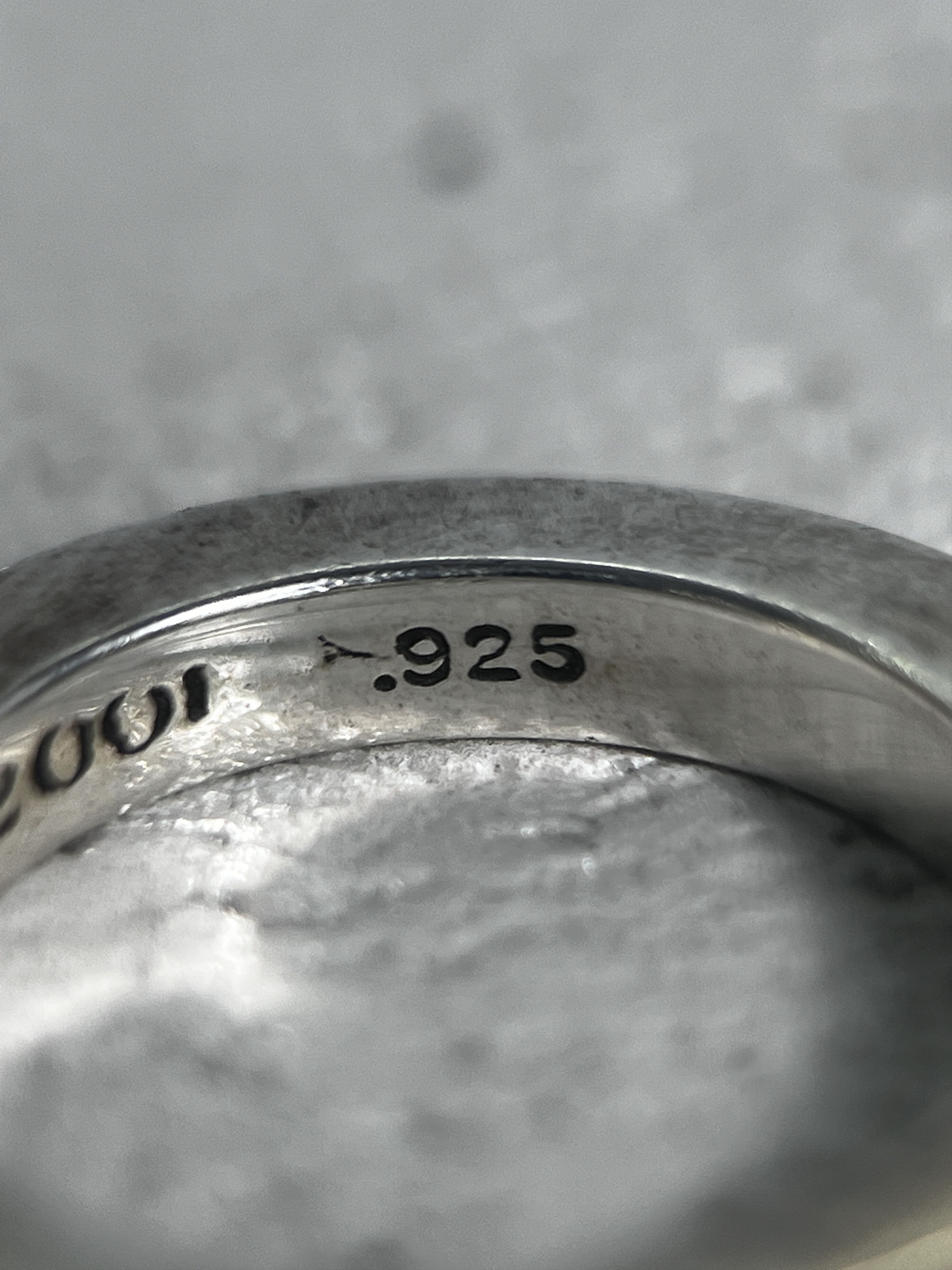 Chrome Hearts Chrome Hearts Script Spacer Ring .925 Size US7 Size ONE SIZE - 18 Thumbnail