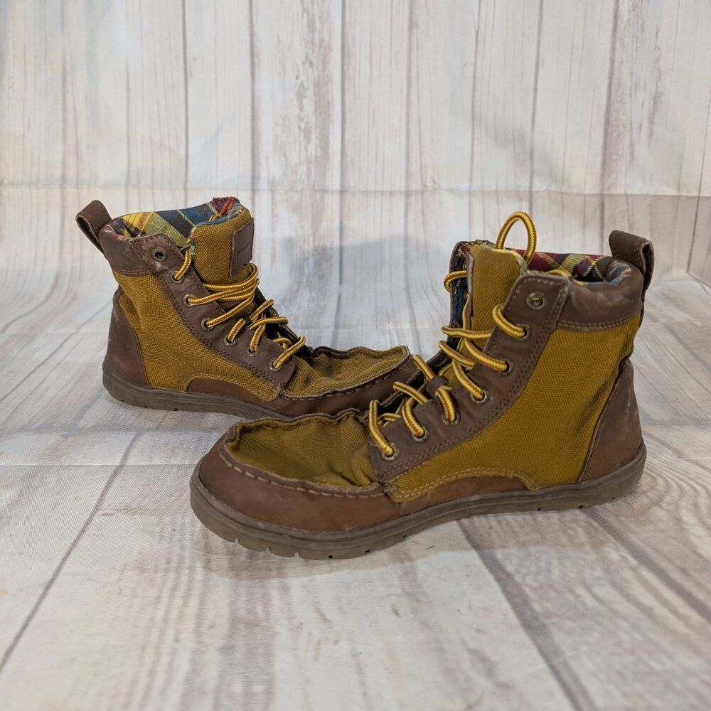 Other Lems Boulder Buckeye Size 41 Brown Canvas Casual Lace-Up Hi Size US 11 / IT 41 - 7 Thumbnail
