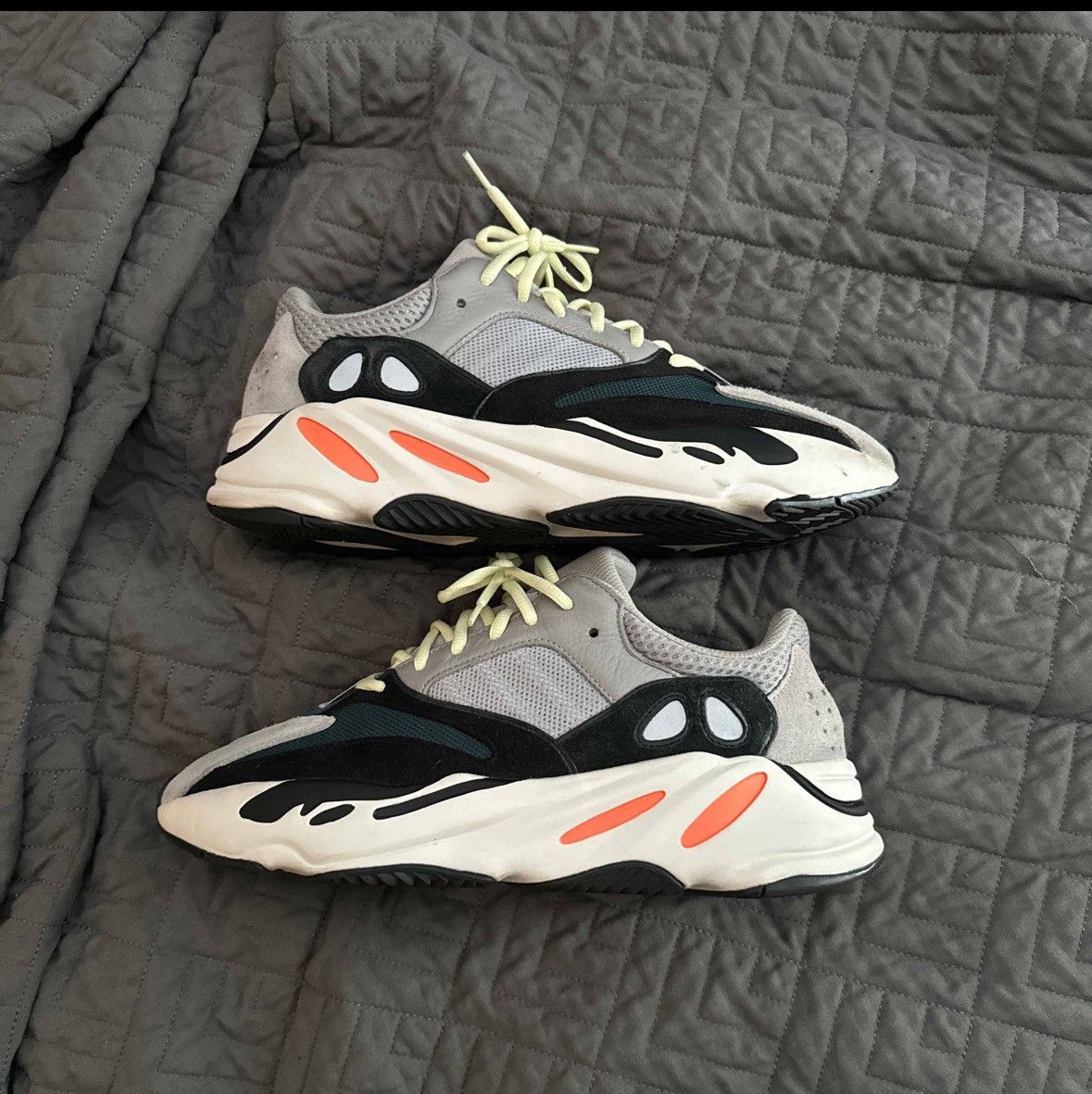Pre-owned Adidas X Yeezy Season Yeezy Boost 700 ‘wave Runner' 2017 Shoes In Grey