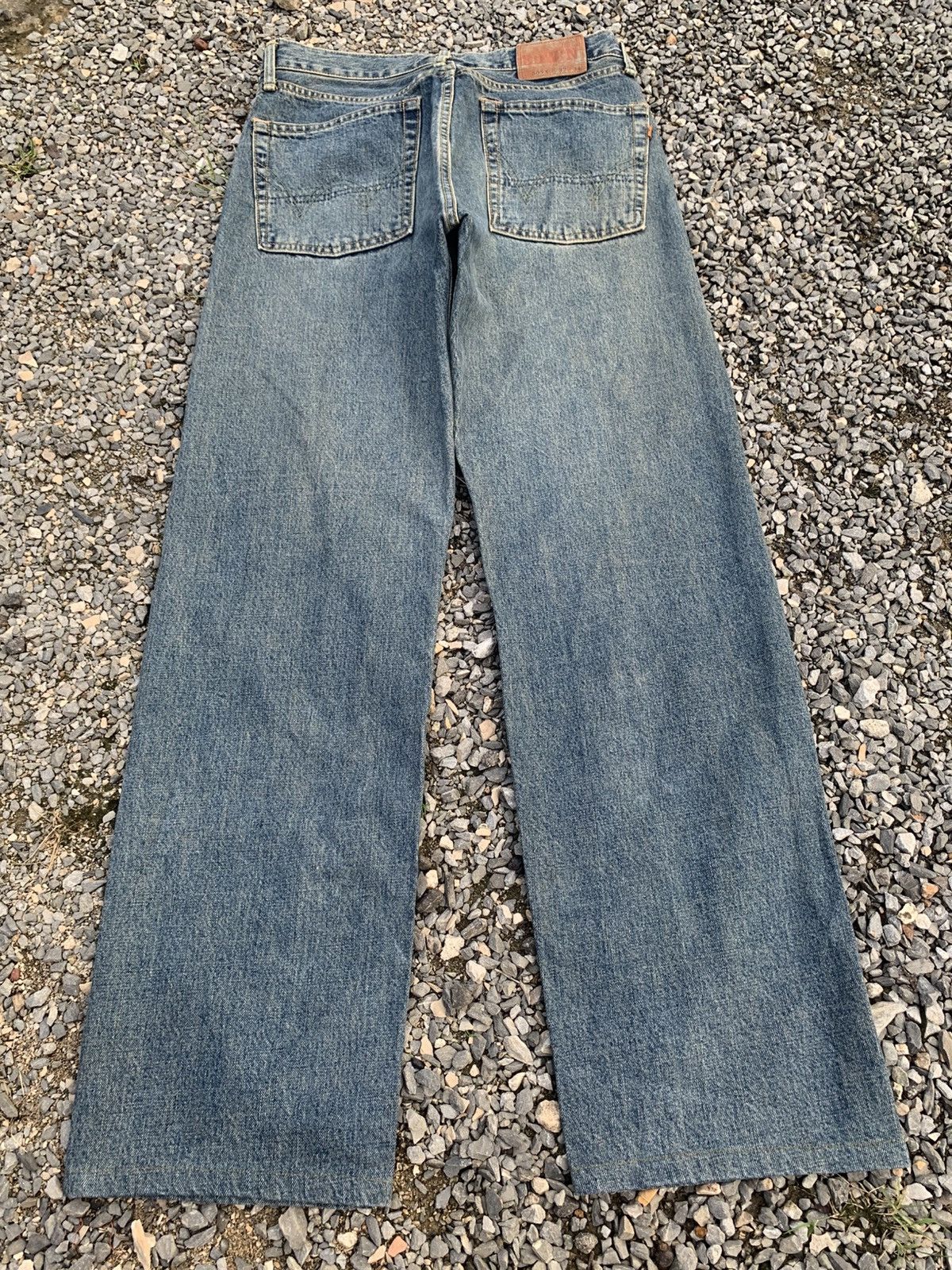 Kapital VINTAGE EDWIN 505X SELVEDGE BAGGY RUSTY DISTRESSED DENIM Size US 31 - 4 Thumbnail