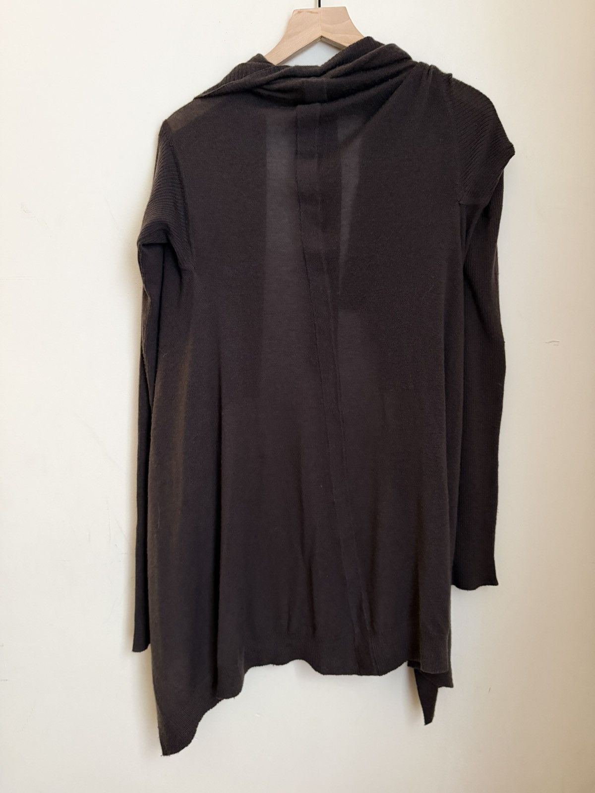 Rick Owens Rick Owens STAG FW 2008 Women’s Draped Cardigan Sweater Size M / US 6-8 / IT 42-44 - 9 Thumbnail