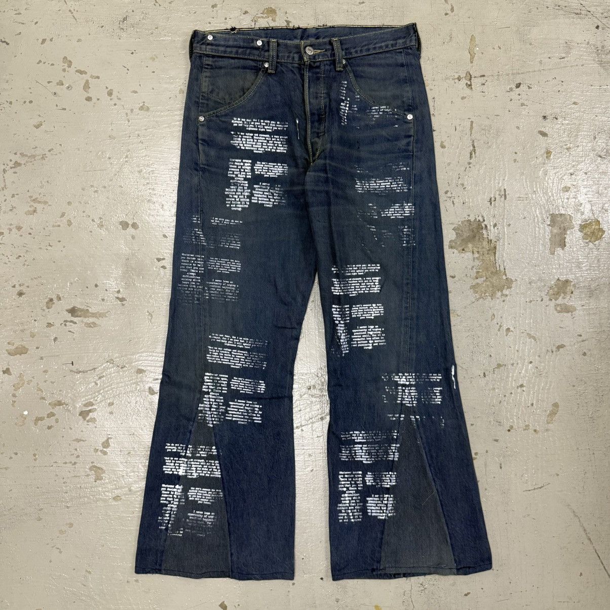 Number (N)ine NUMBER (N)INE 02SS Modern Age Denim | Grailed